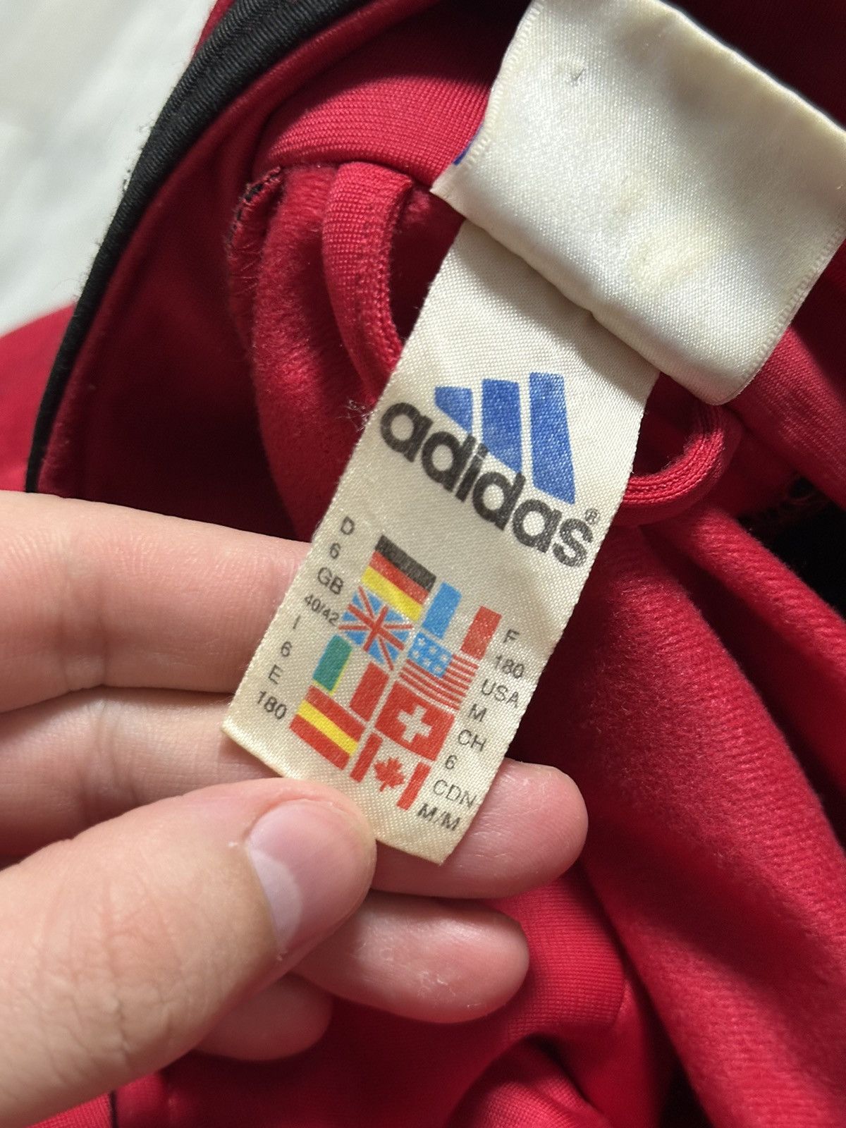 Adidas Vtg 90s ADIDAS Sport Lisboa BENFICA Track Suit Jacket Pants Size US M / EU 48-50 / 2 - 6 Thumbnail