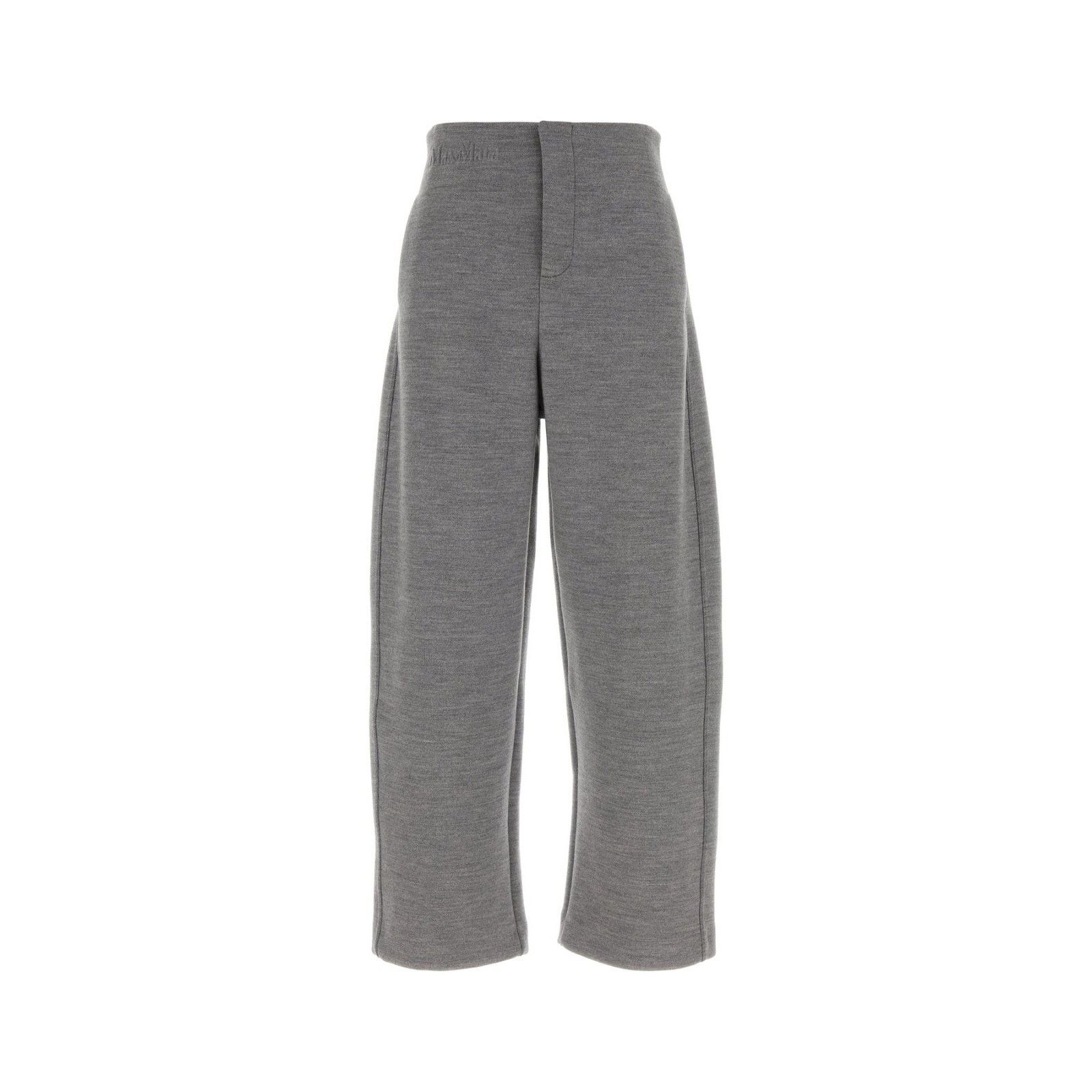 Max Mara MAX MARA Grey Wool Blend Ebrien Pant New & Authentic (Women' Size 27" / US 4 / IT 40 - 1 Thumbnail