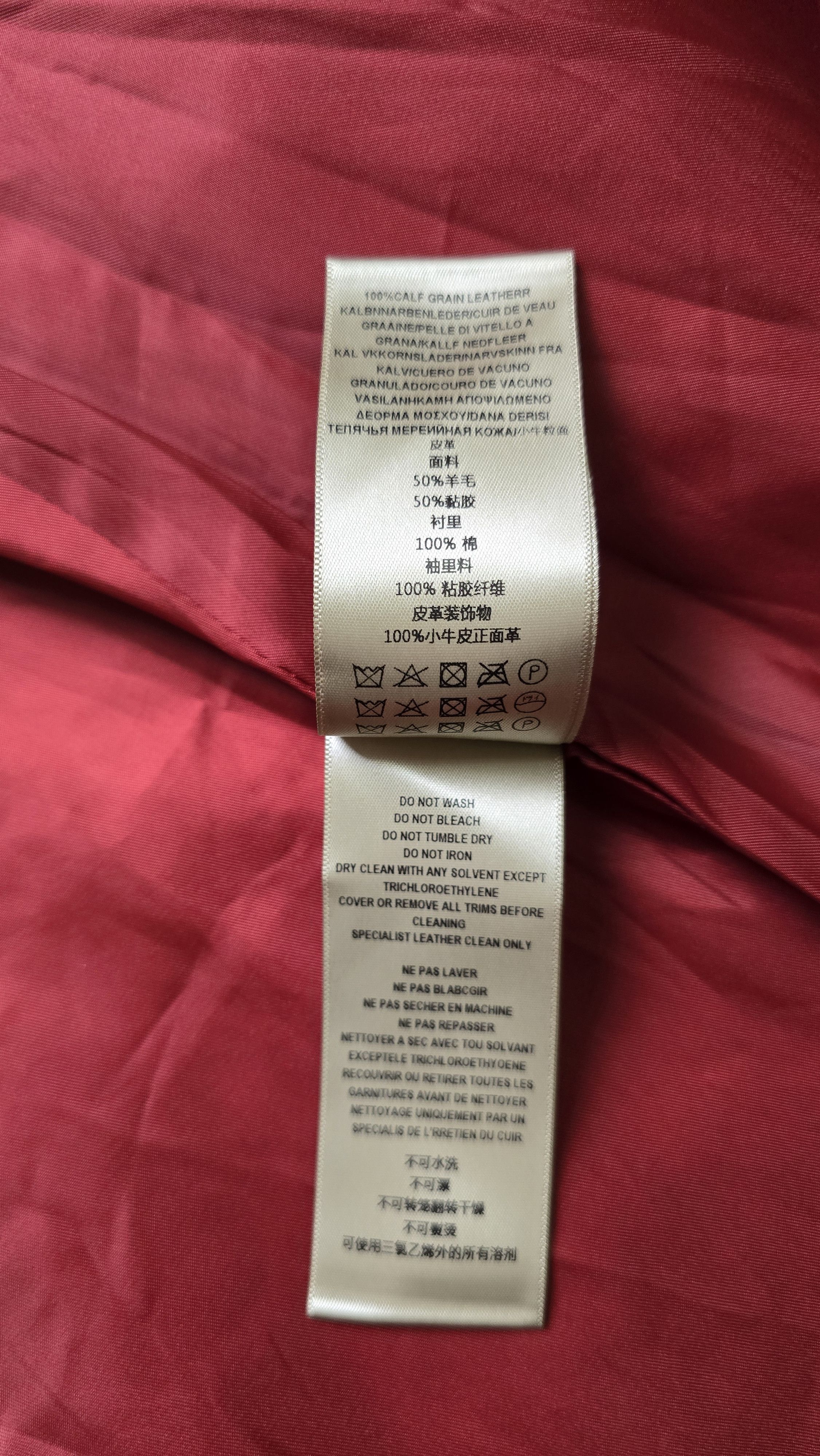 Burberry Burberry Women's Red Wool Belted Coat Size S / US 4 / IT 40 - 22 Thumbnail