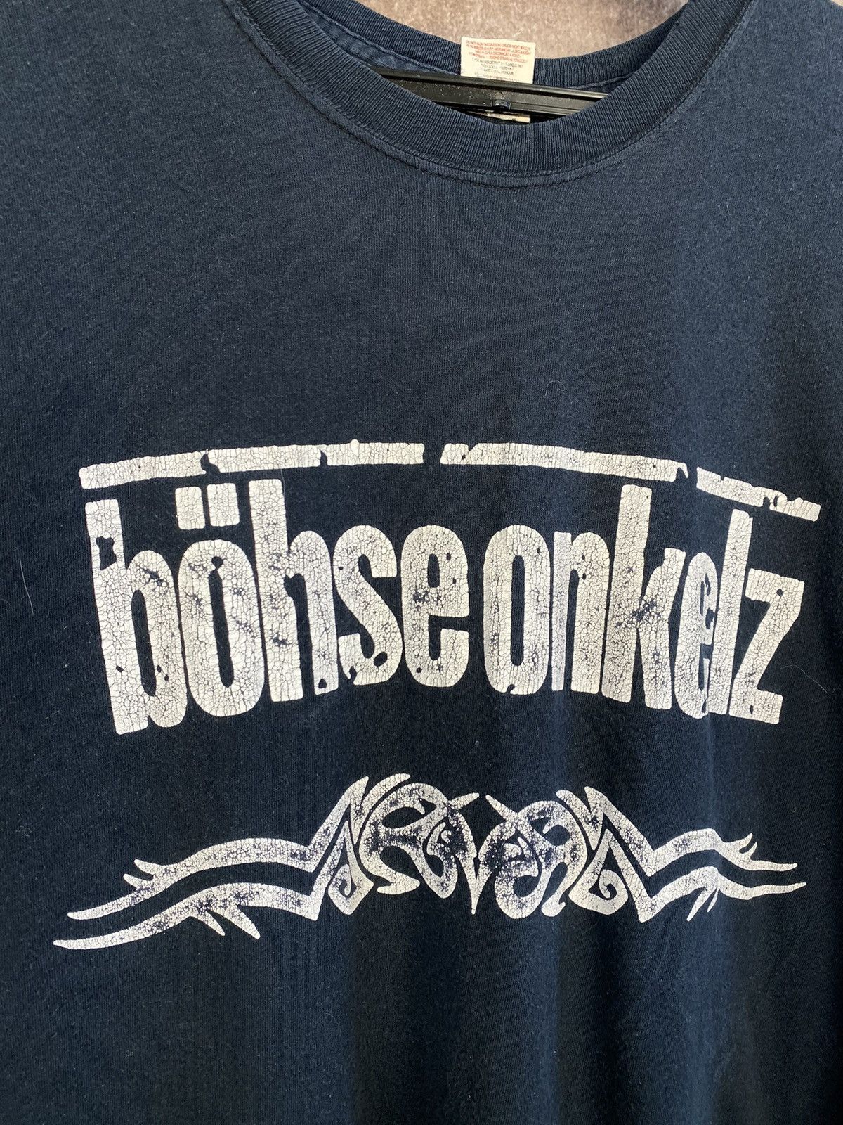 Band Tees Tshirt Vintage Bohse Onkelz Band Tee 90s Rock Metal Size US XL / EU 56 / 4 - 3 Thumbnail