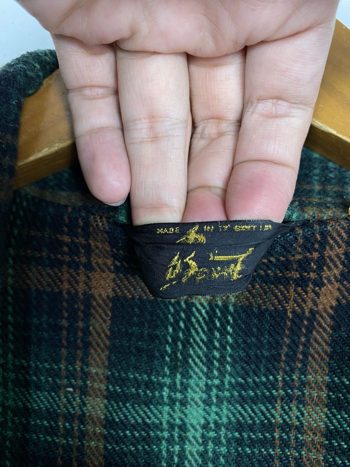 Vintage Rare‼️ Vintage Wool Long Rope Tartan Size M / US 6-8 / IT 42-44 - 5 Thumbnail