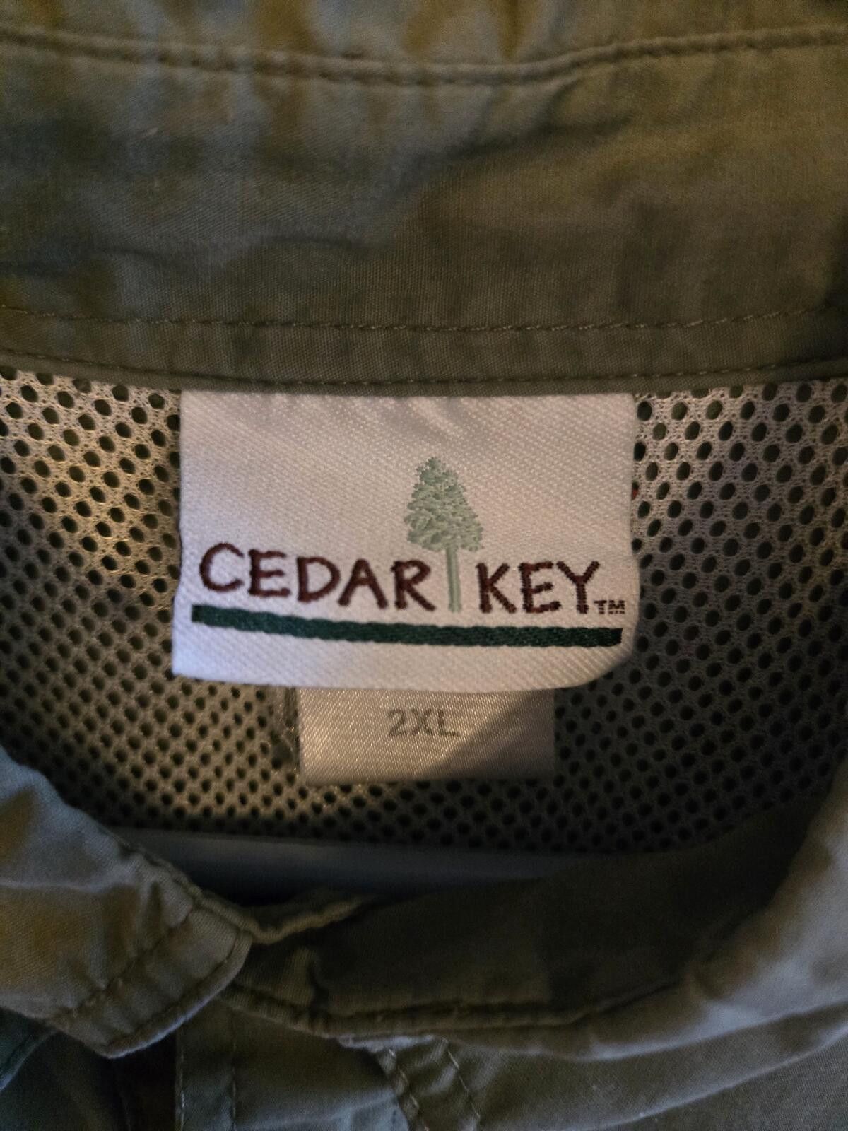 Other Vintage Cedar Key Vented Fishing Shirt 2XL Outdoor Utility Size US XXL / EU 58 / 5 - 3 Thumbnail