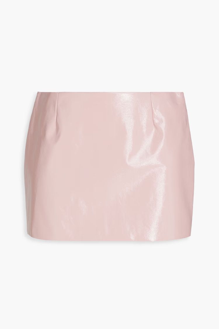 Dolce & Gabbana o1y0925 Mini Skirt in Antique Rose Size 26" / US 2 / IT 38 - 1 Thumbnail