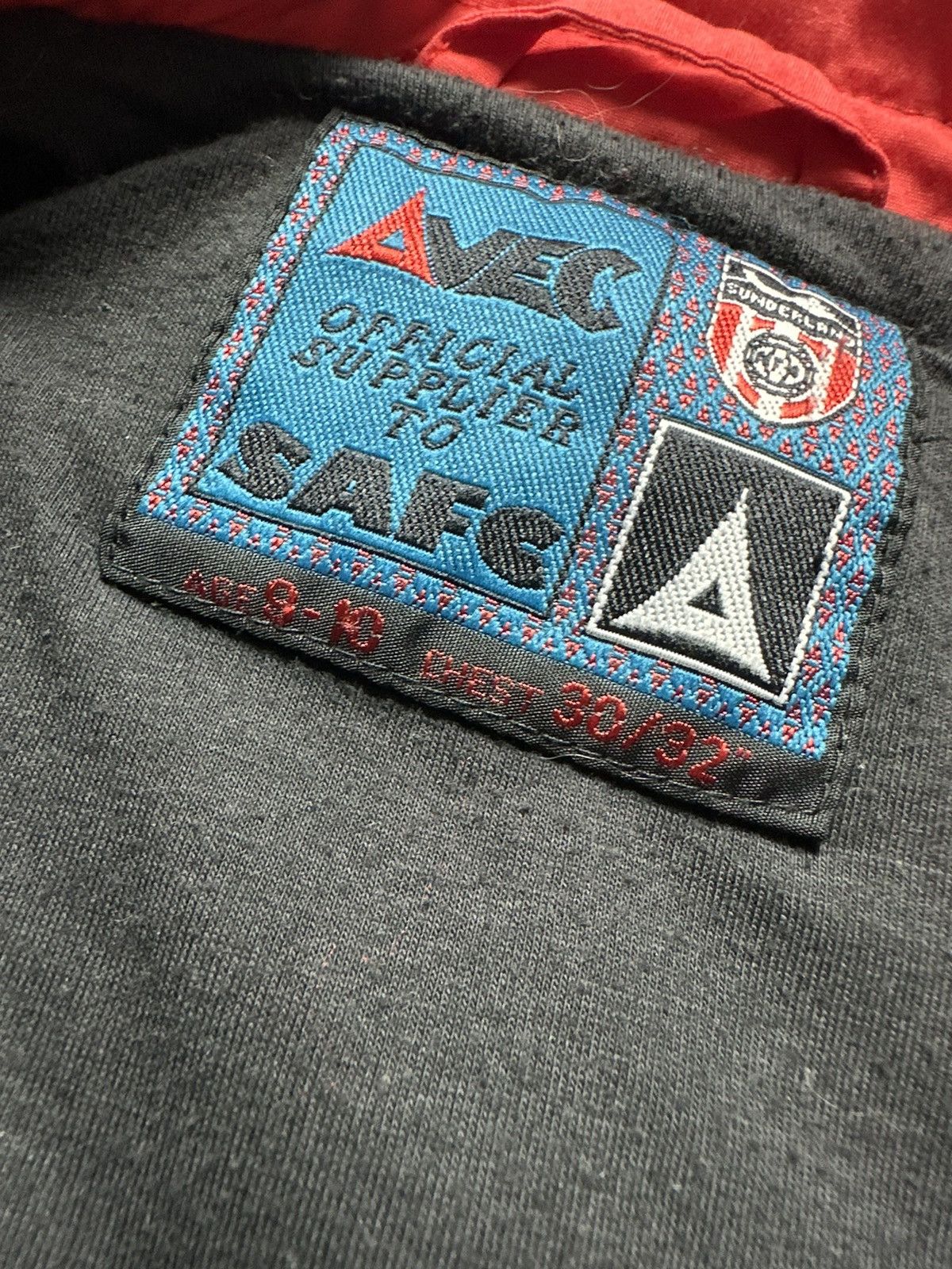 Vintage Vintage Sunderland soccer jacket kids 9-10 years rare Size US XXS / EU 40 - 7 Thumbnail