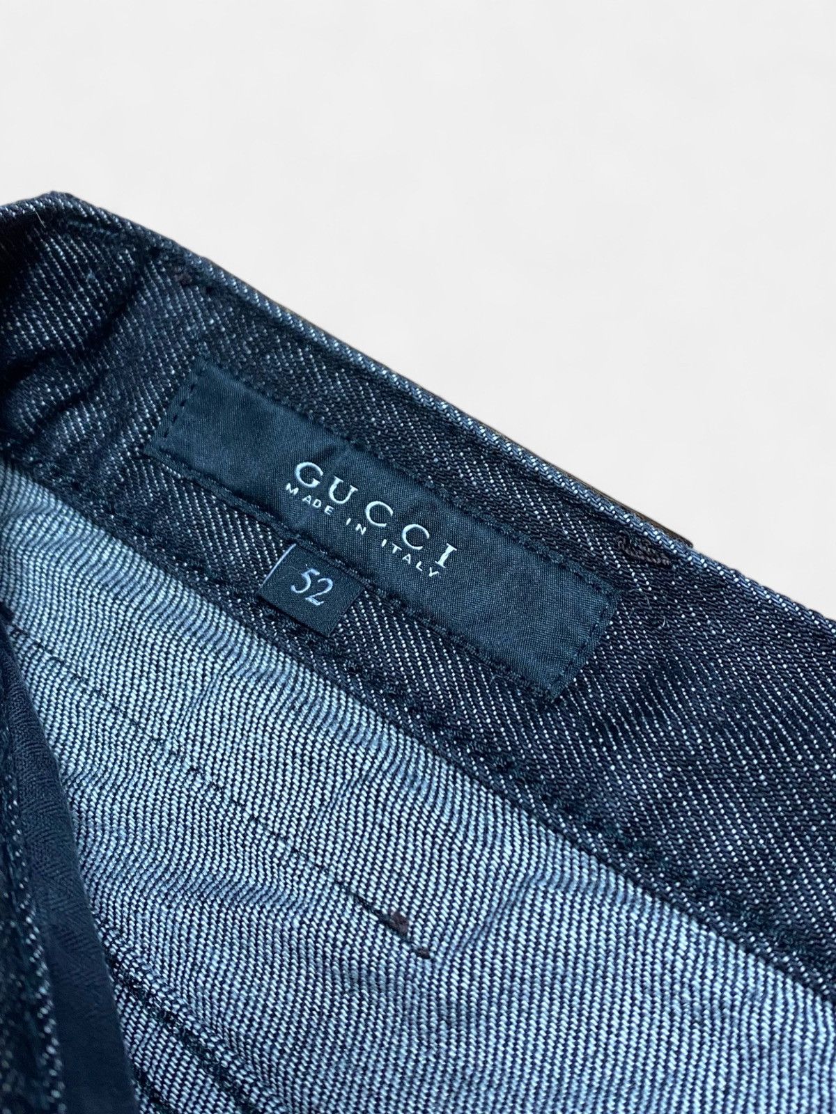 Gucci Gucci - Classic Black Denim Size US 36 / EU 52 - 4 Thumbnail