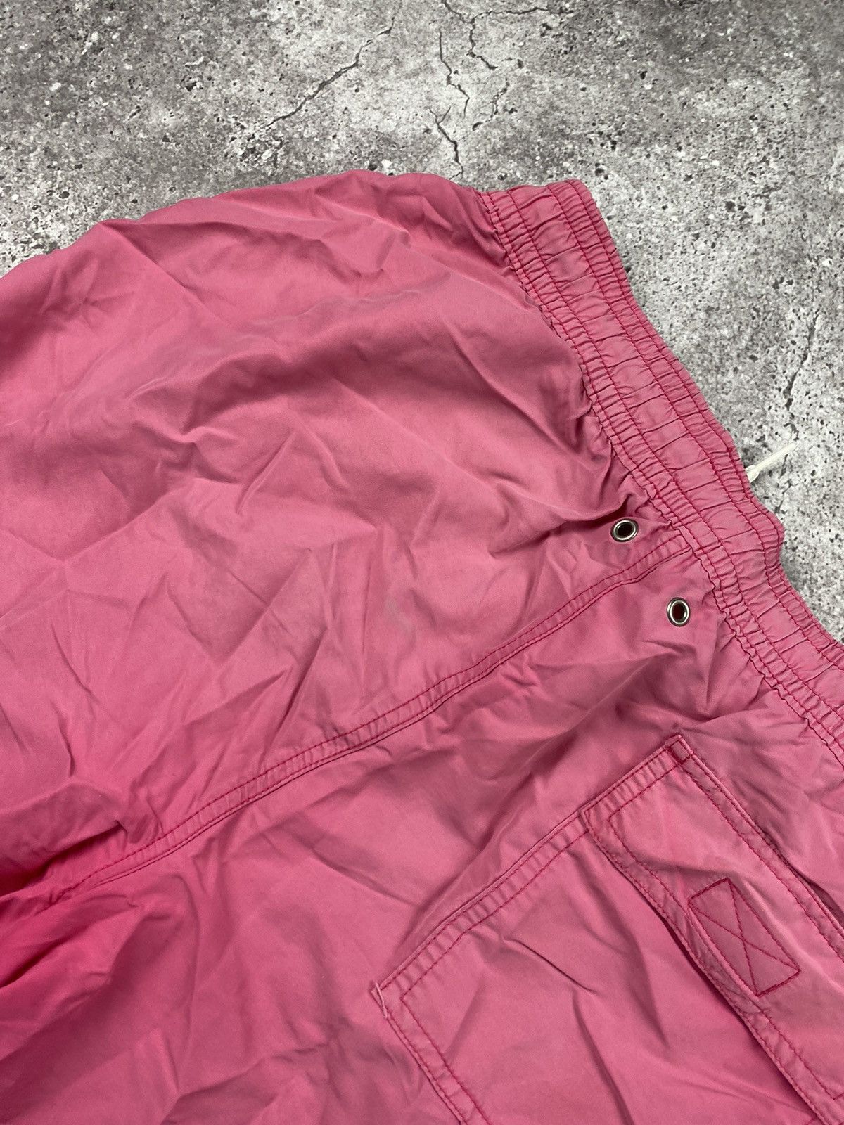 Polo Ralph Lauren × Vintage Vintage Polo Ralph Lauren Pink Faded Nylon Swim Shorts L Size US 34 / EU 50 - 9 Thumbnail