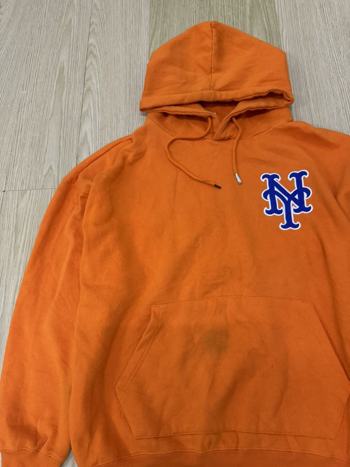 MLB New York Yankees Embroidered logo pullover hoodie Size US XL / EU 56 / 4 - 4 Thumbnail