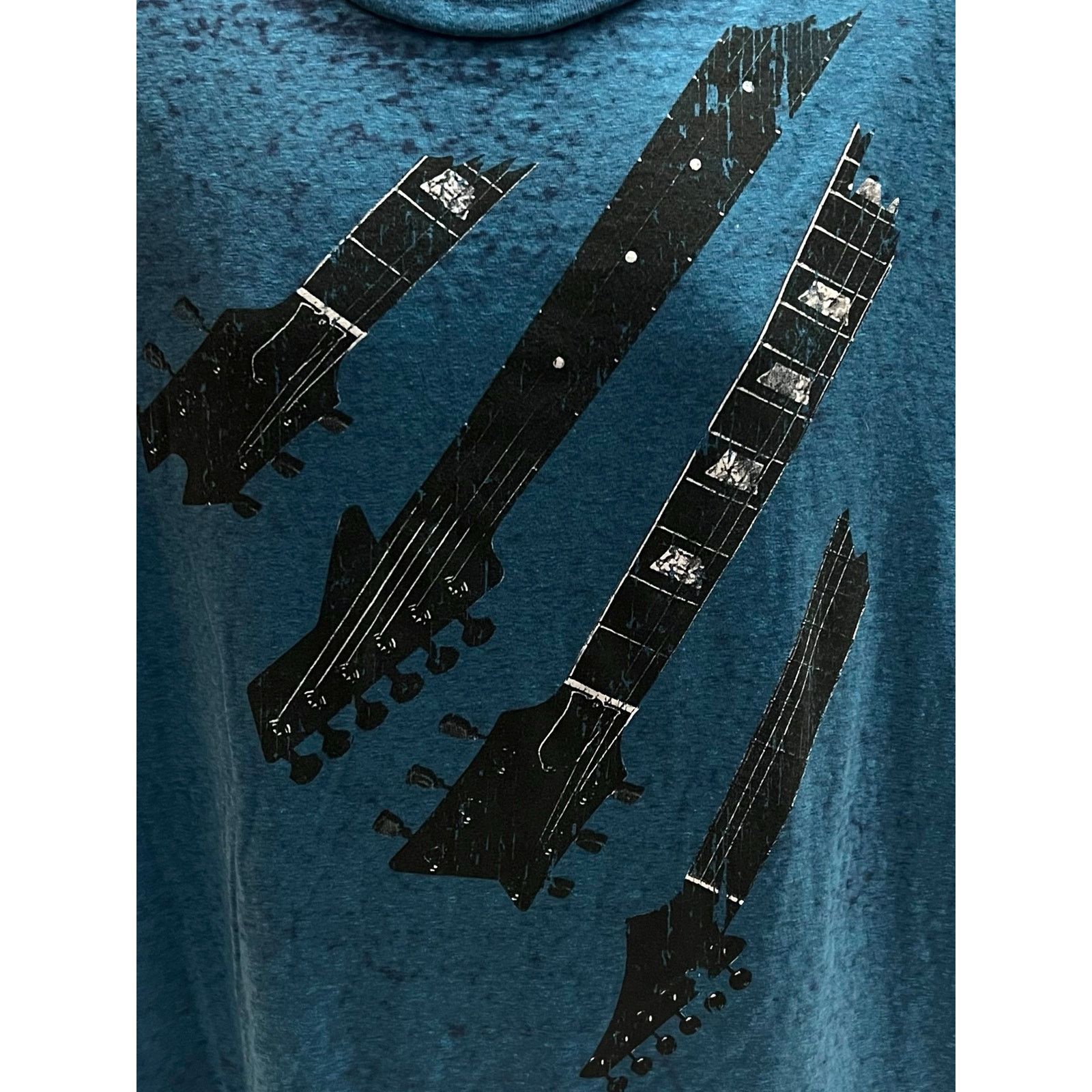 Other Hybrid Apparel Guitar Necks Blue Shirt XL Size US XL / EU 56 / 4 - 3 Thumbnail