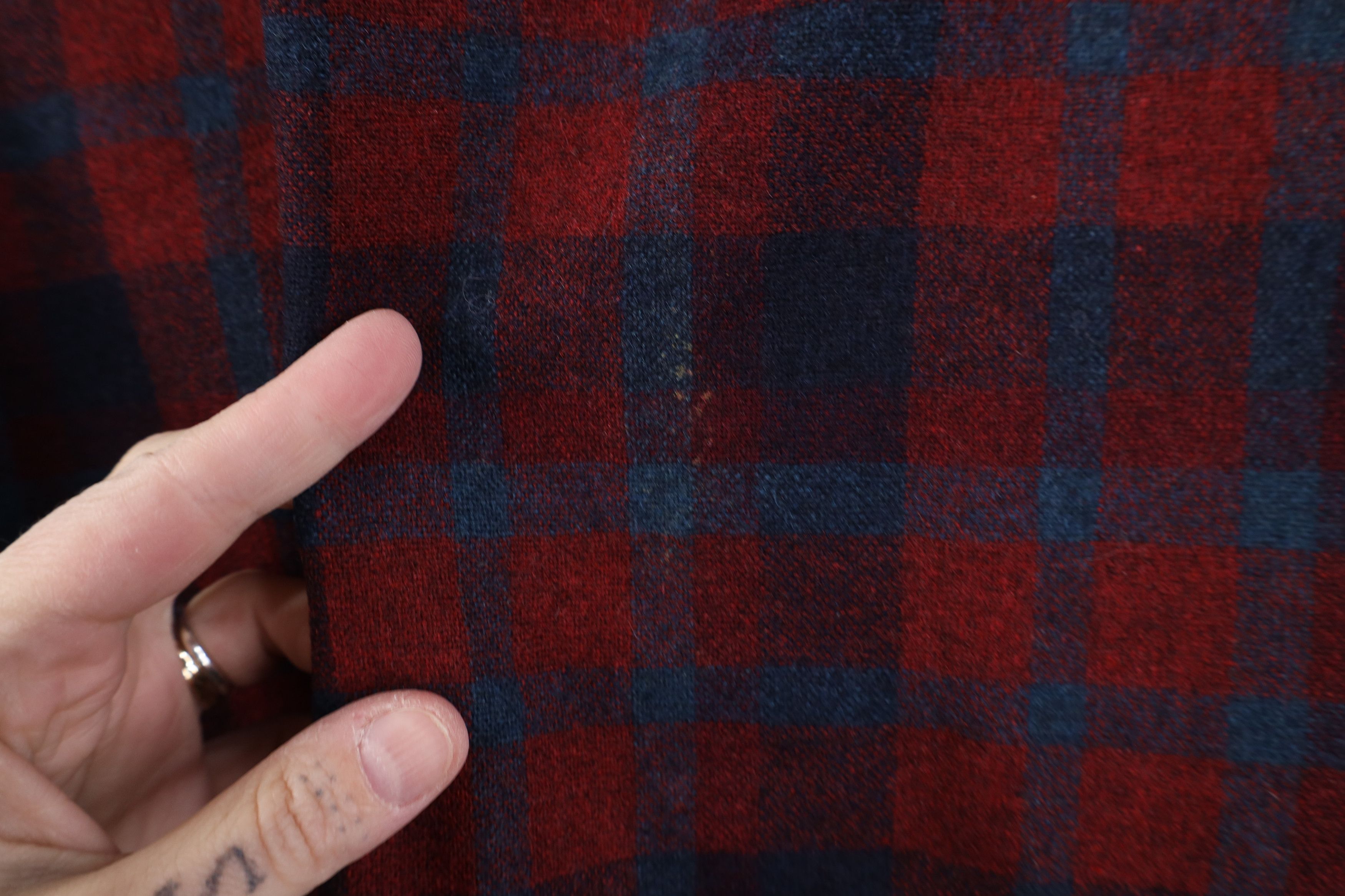 Pendleton Vintage 70s Pendleton Wool Knit Collared Button Shirt USA Size US M / EU 48-50 / 2 - 11 Thumbnail