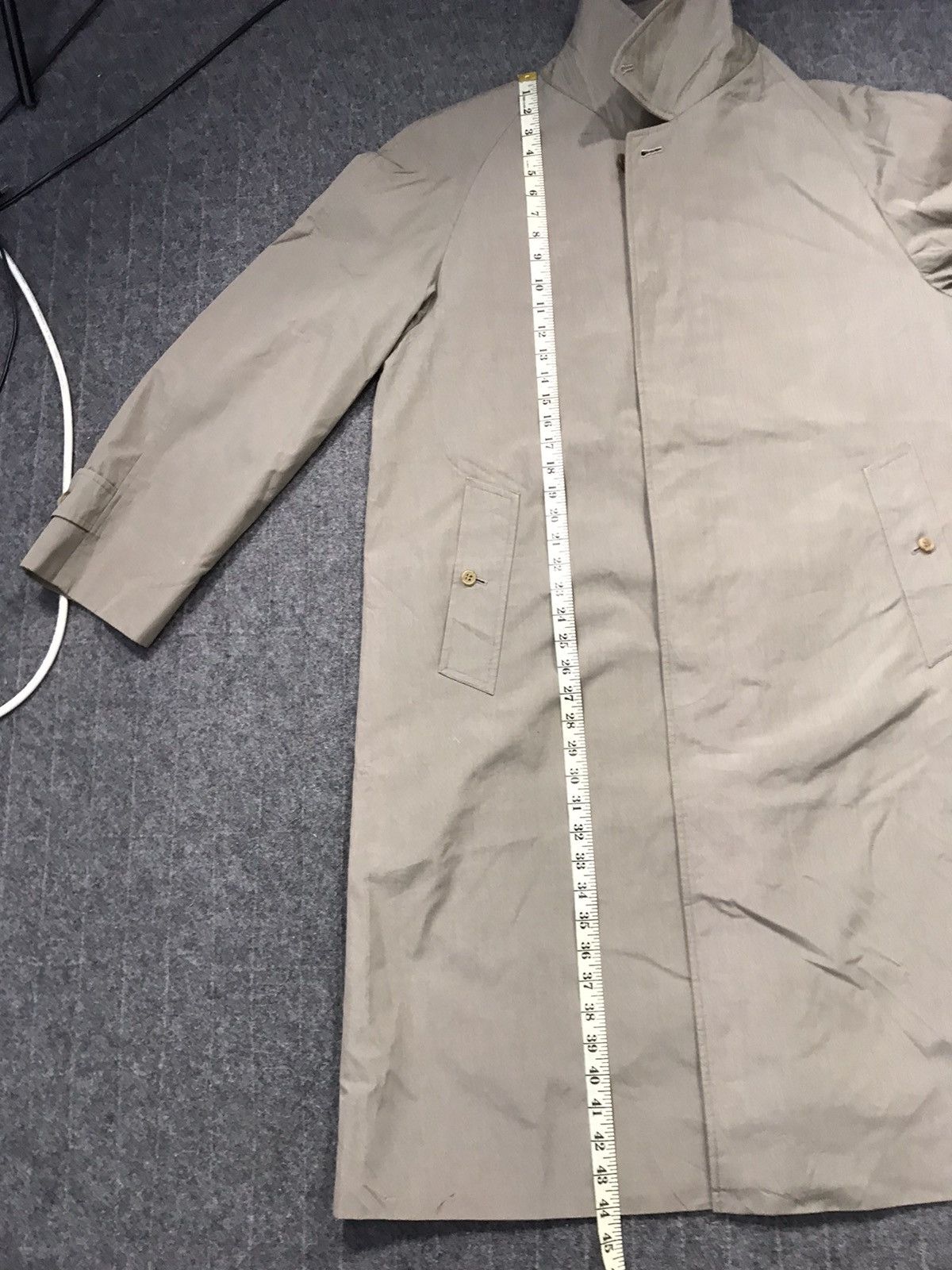 Burberry 90s Burberrys London Trench Coat Jacket Double Breasted Size US L / EU 52-54 / 3 - 10 Thumbnail