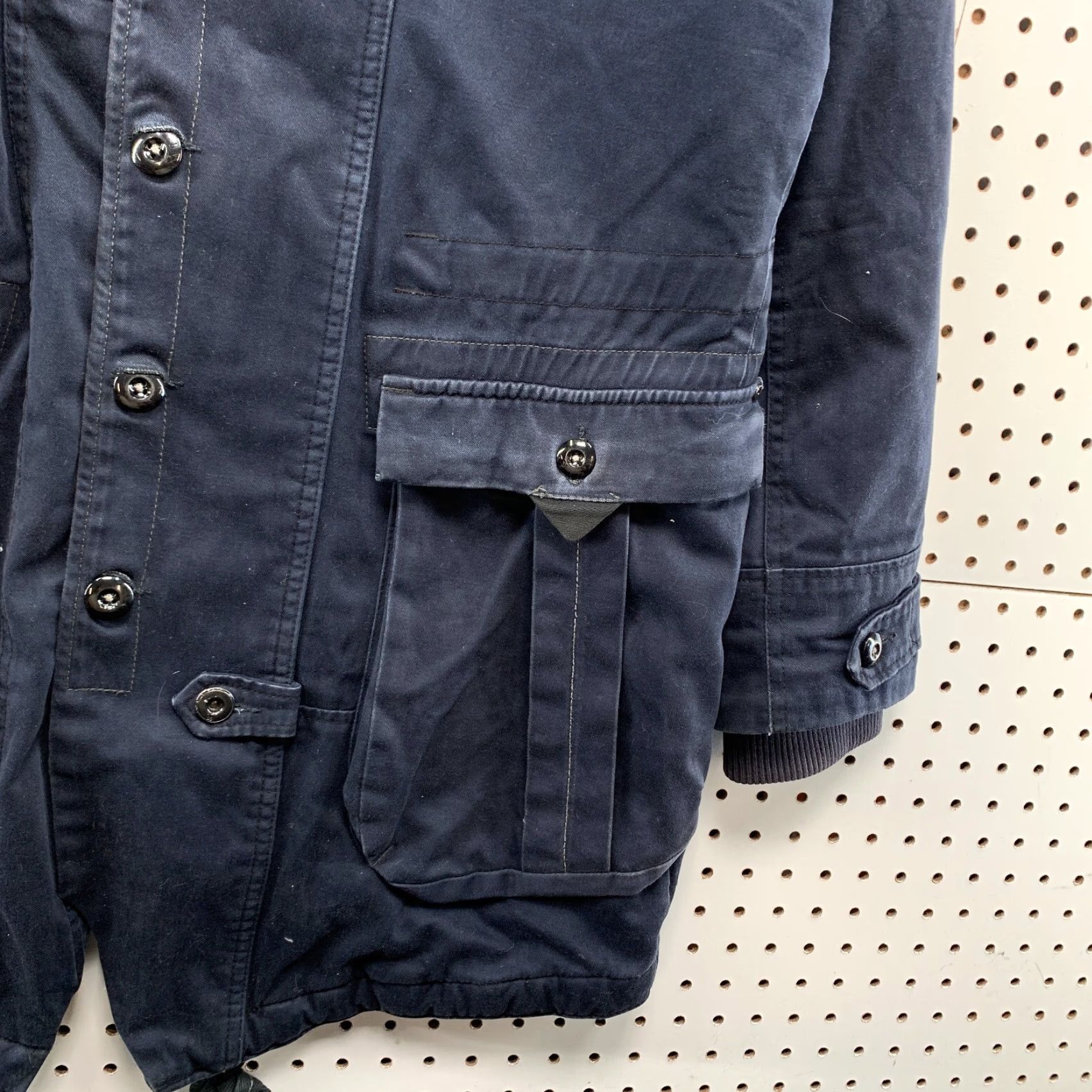 G-Star G Star Raw Military Coat Womens Large Blue Parka Long Coat Army Style 22x36 Vintage No Size L / US 10 / IT 46 - 6 Thumbnail