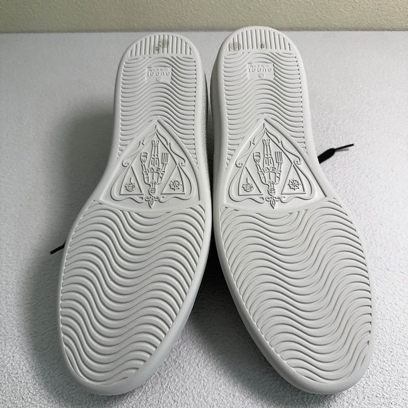 Gucci Gucci ACE GG Supreme Fashion Sneakers for Men - Size US 12 / EU 45 - 4 Thumbnail