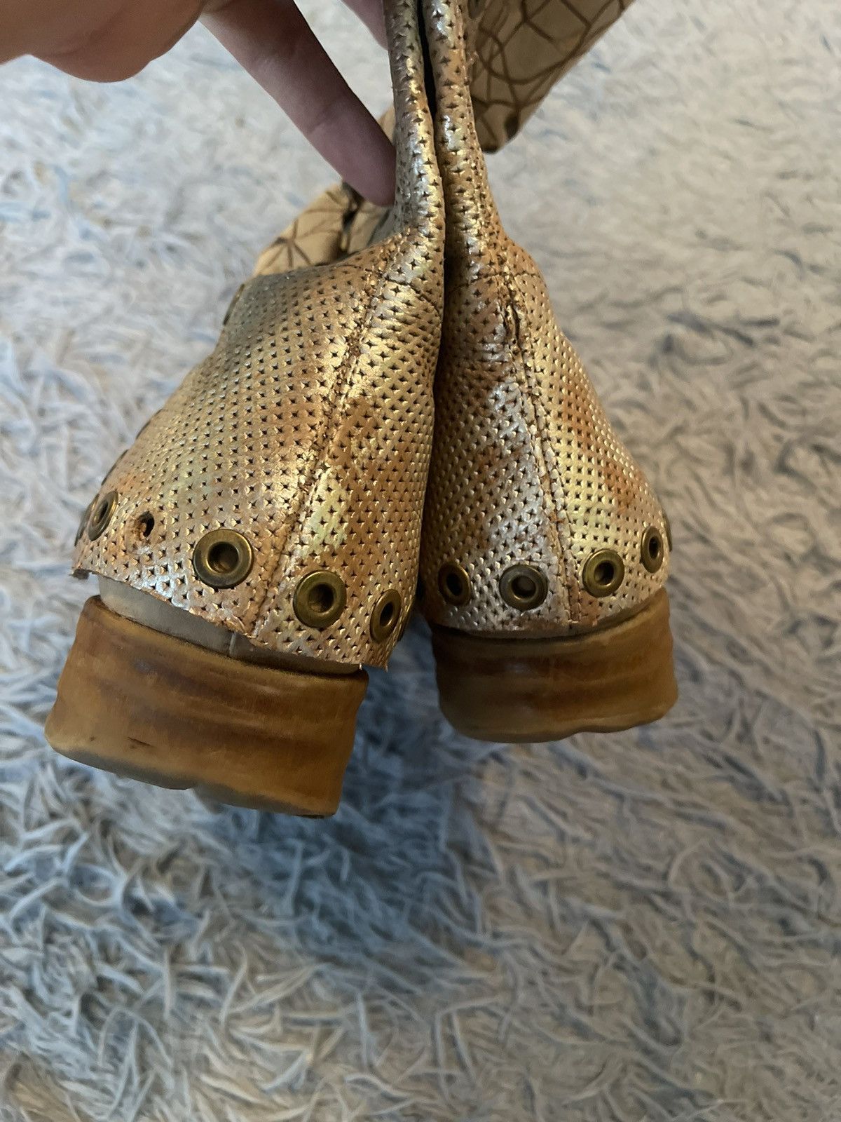 A.S.98 × Genuine Leather Airsteps A.S. 98 real leather avant garde boho style boots Size US 10 / IT 40 - 7 Thumbnail