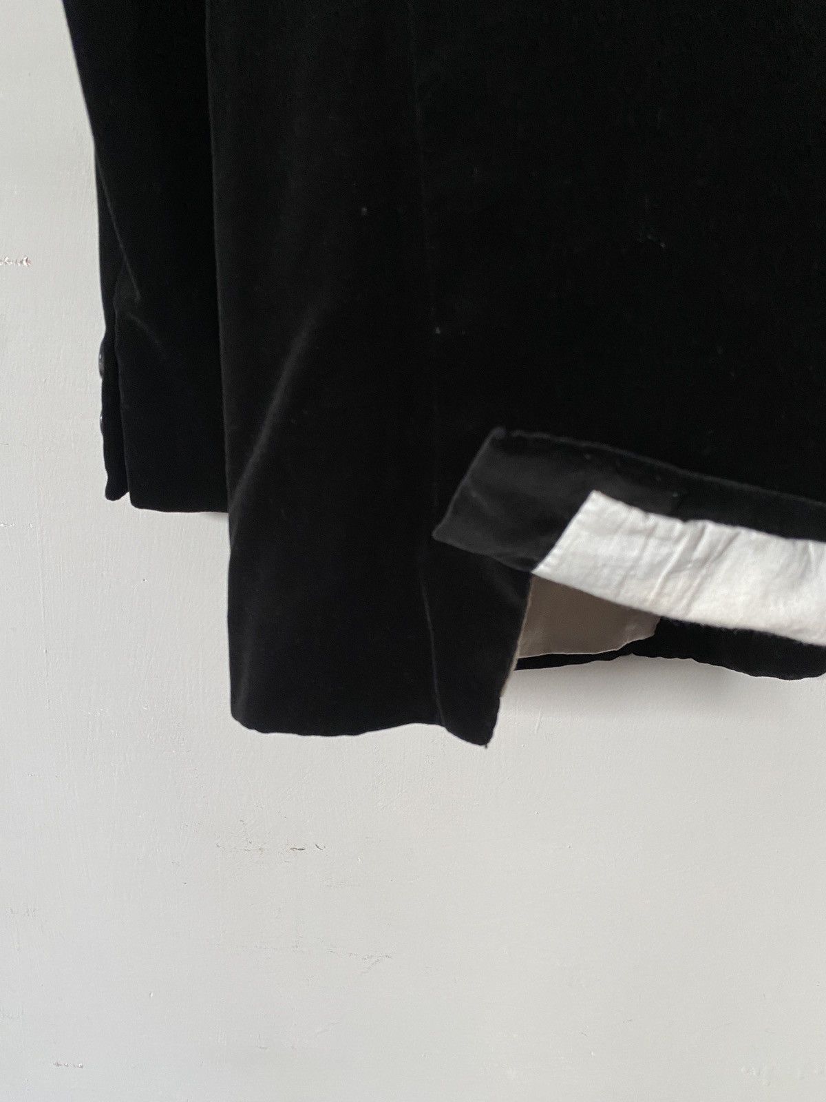 Yohji Yamamoto Yohji Yamamoto Velvet Blazer Costume d’homme Size 50L - 8 Thumbnail