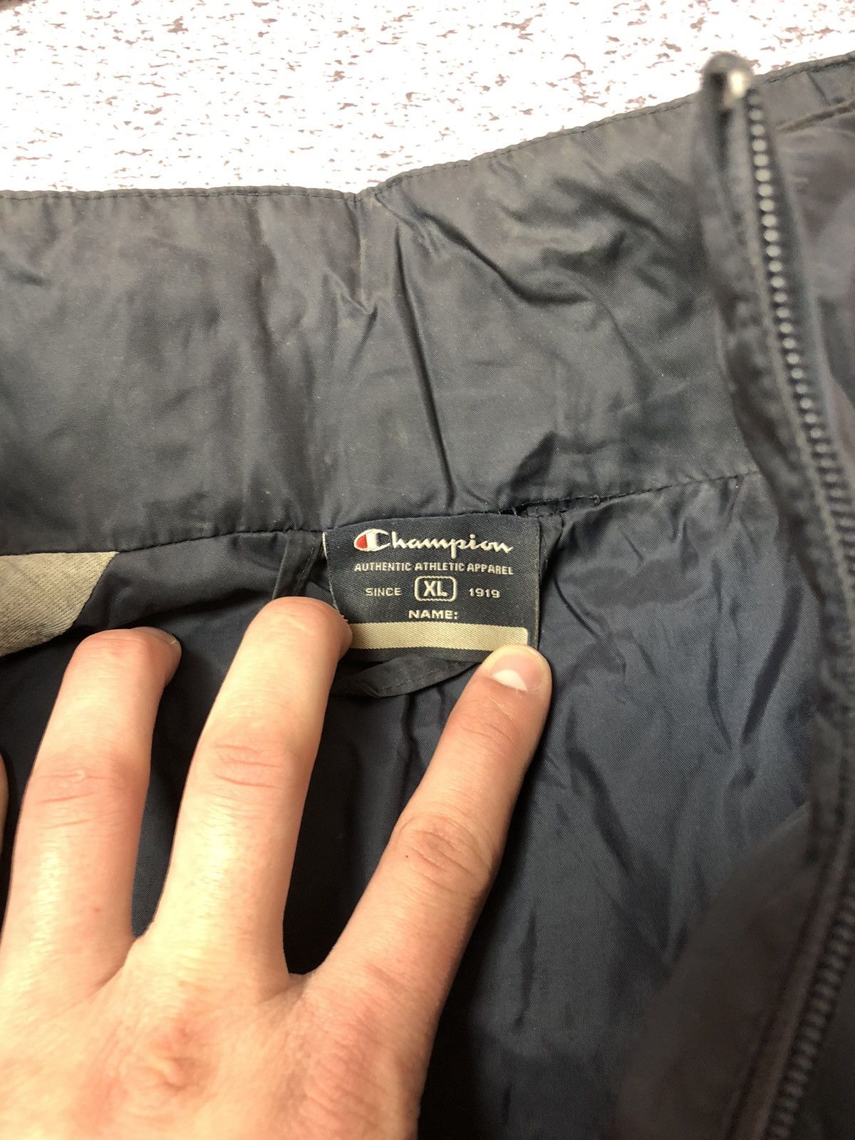 Champion Men’s Windbreaker champion x EuroBasket size Xl y2k vintage Size US XL / EU 56 / 4 - 5 Thumbnail