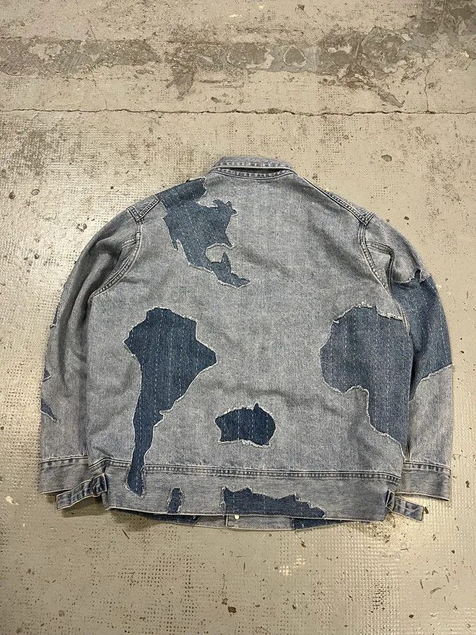 Levi's Levi’s Japan Reconstructed Denim Jacket Size US L / EU 52-54 / 3 - 3 Thumbnail