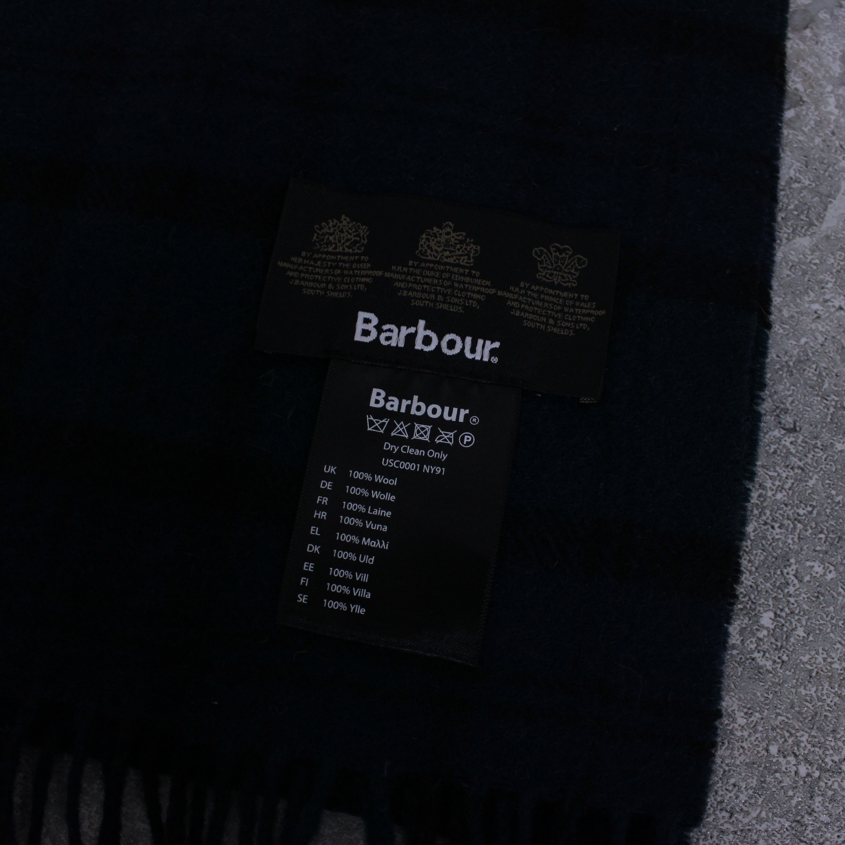Barbour Barbour scarf men wool rare one size green Size ONE SIZE - 10 Thumbnail