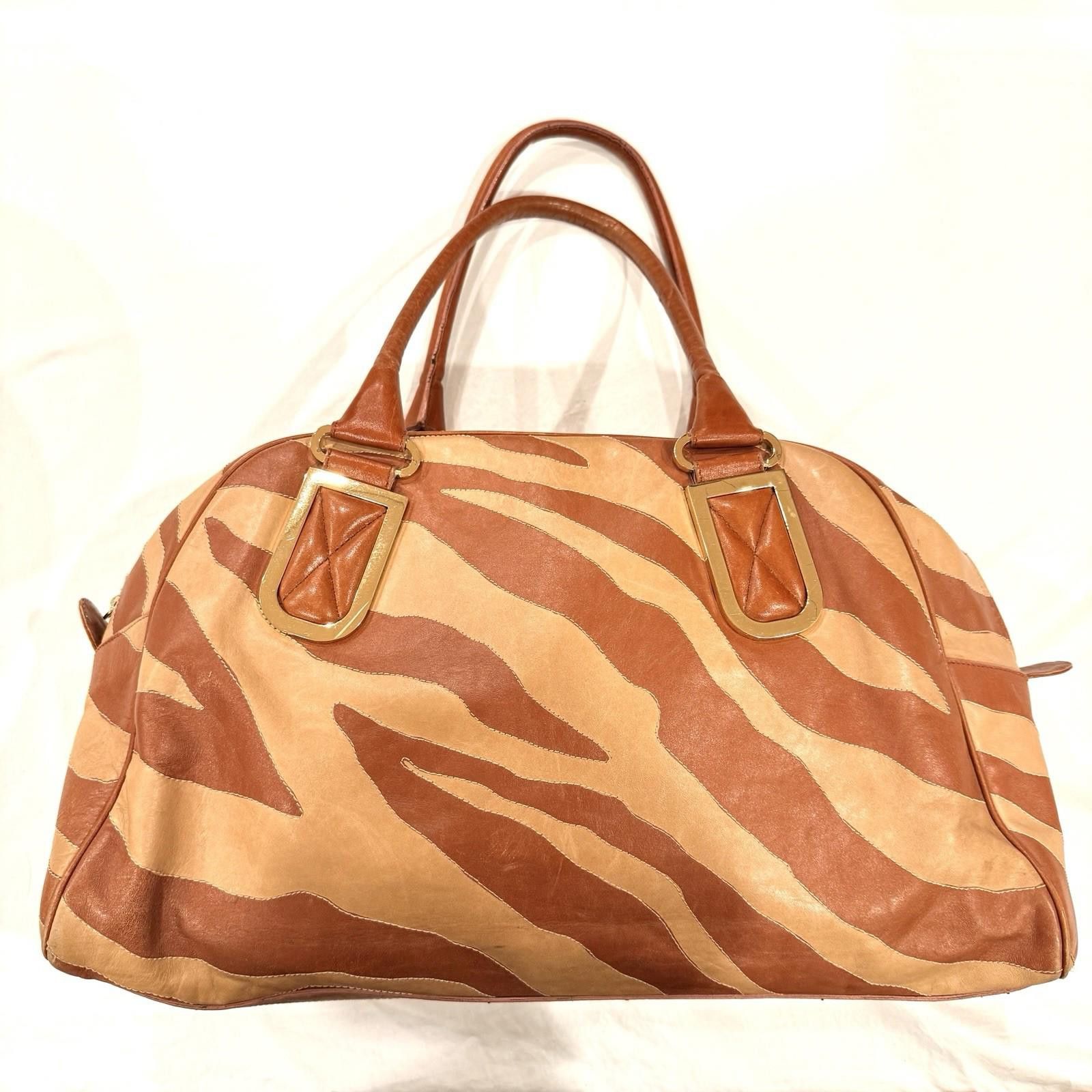 Other Vintage Y2K Badgley Mischka Zebra print Bowling Italian made Size ONE SIZE - 1 Thumbnail