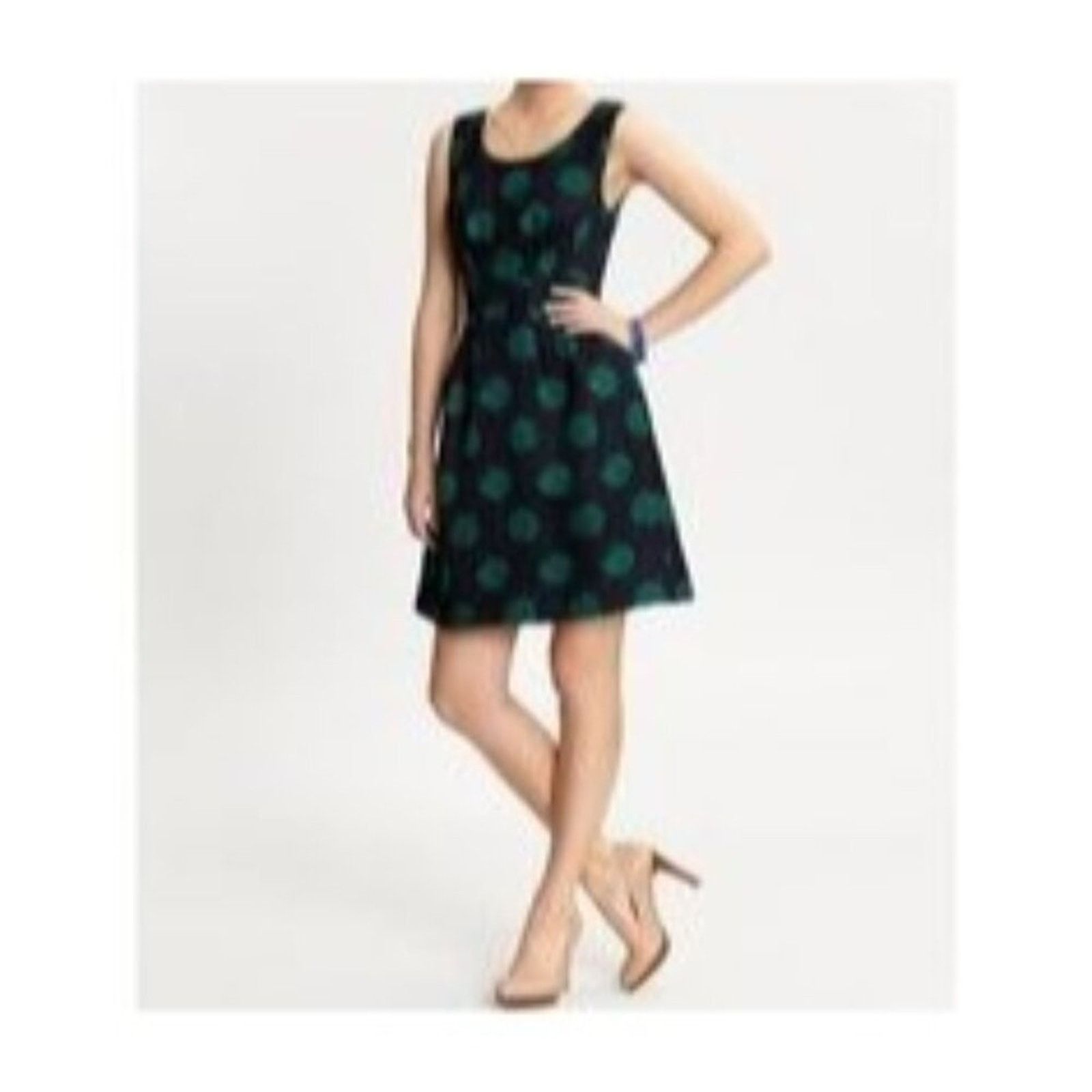 Banana Republic Banana Republic Dress Womens 8 Sleeveless Polka Dot Size M / US 6-8 / IT 42-44 - 1 Thumbnail