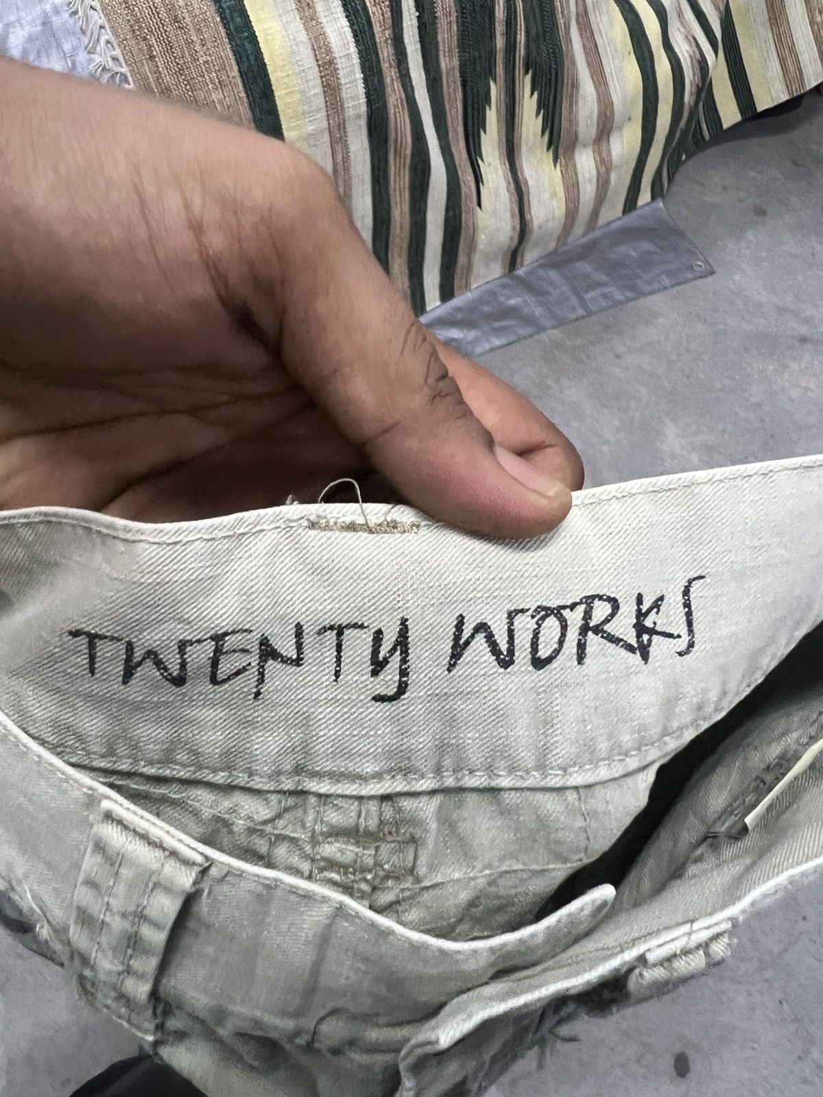 Japanese Brand × Vintage TWENTY WORK DISTRESSED PANT Size US 30 / EU 46 - 7 Thumbnail