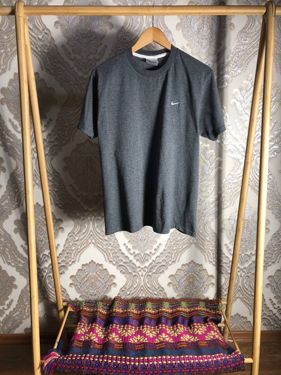 Nike VINTAGE NIKE CLASSIC RETRO T-SHIRT SWOOSH LOGO DRILL Y2K 90s Size US M / EU 48-50 / 2 - 1 Thumbnail