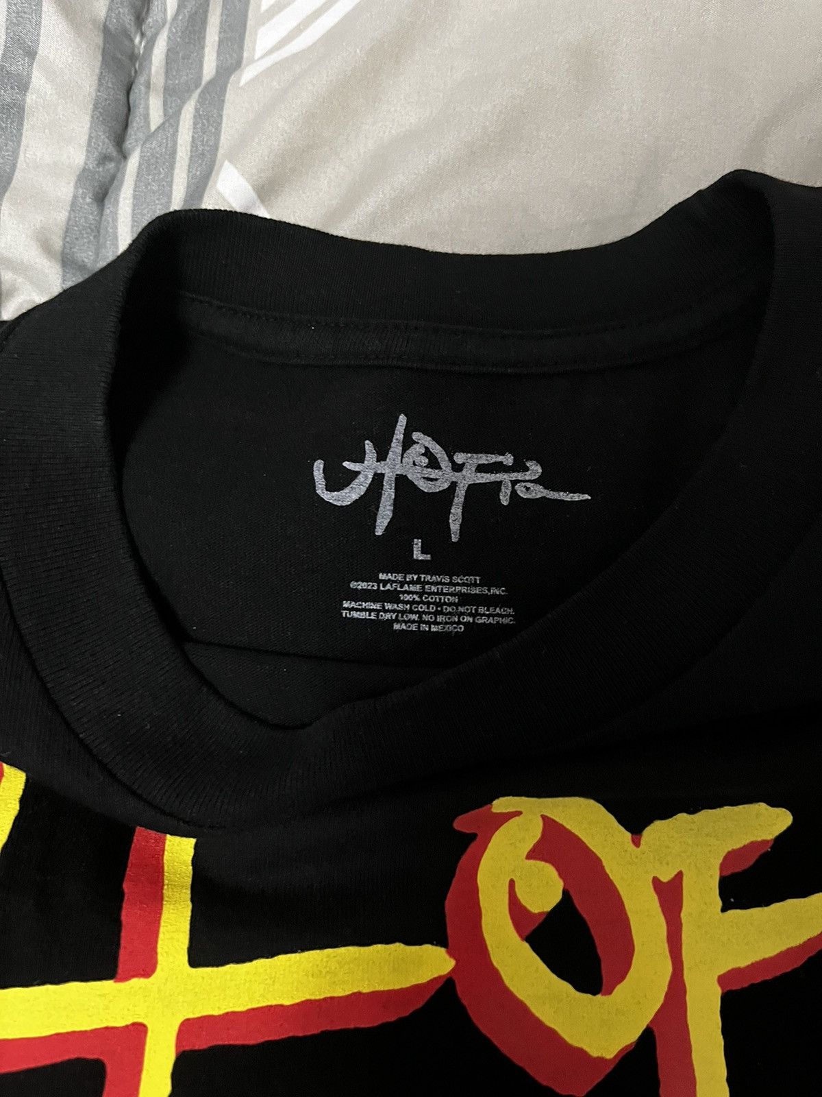 Band Tees × Travis Scott Utopia Travis Head Merch Size US L / EU 52-54 / 3 - 3 Thumbnail
