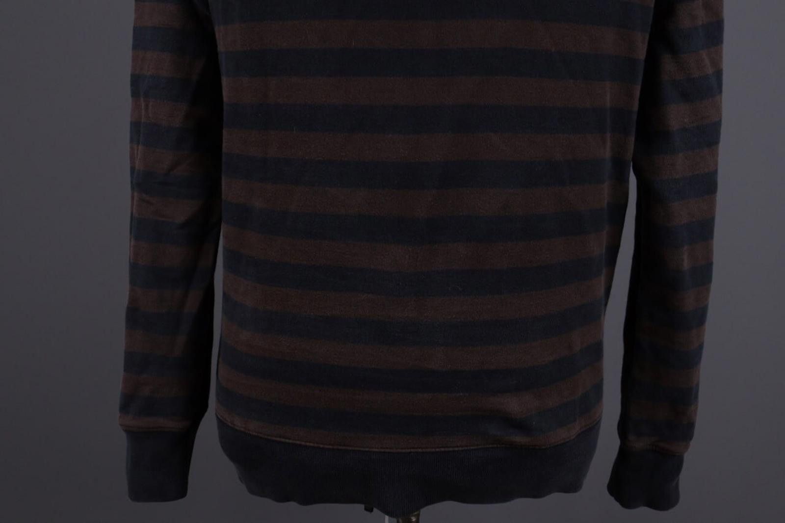 Carhartt Carhartt Brown Striped Workwear Hooded Sweater Size S Size US S / EU 44-46 / 1 - 11 Thumbnail