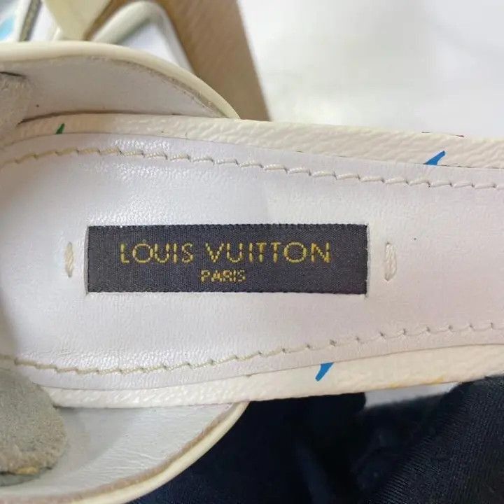 Louis Vuitton Louis Vuitton Colorful High Heeled Sandals for Women -2508 Size US 6 / IT 36 - 4 Thumbnail
