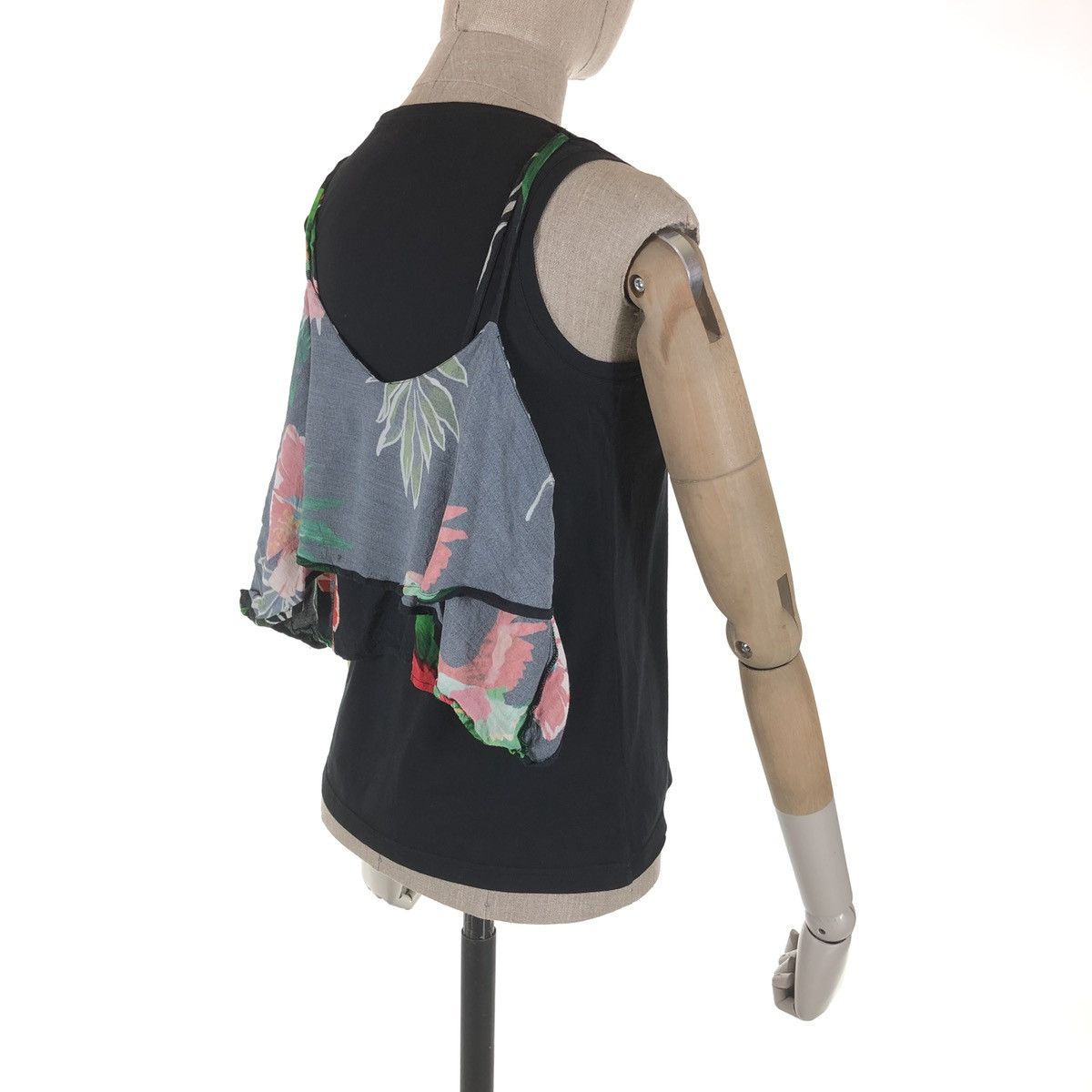Iris von Arnim × Margaret Howell CLAUDIE PIERLOT Paris Tikisha Floral Print Sleeveless Top T-Shirt Blouse Size S / US 4 / IT 40 - 8 Thumbnail