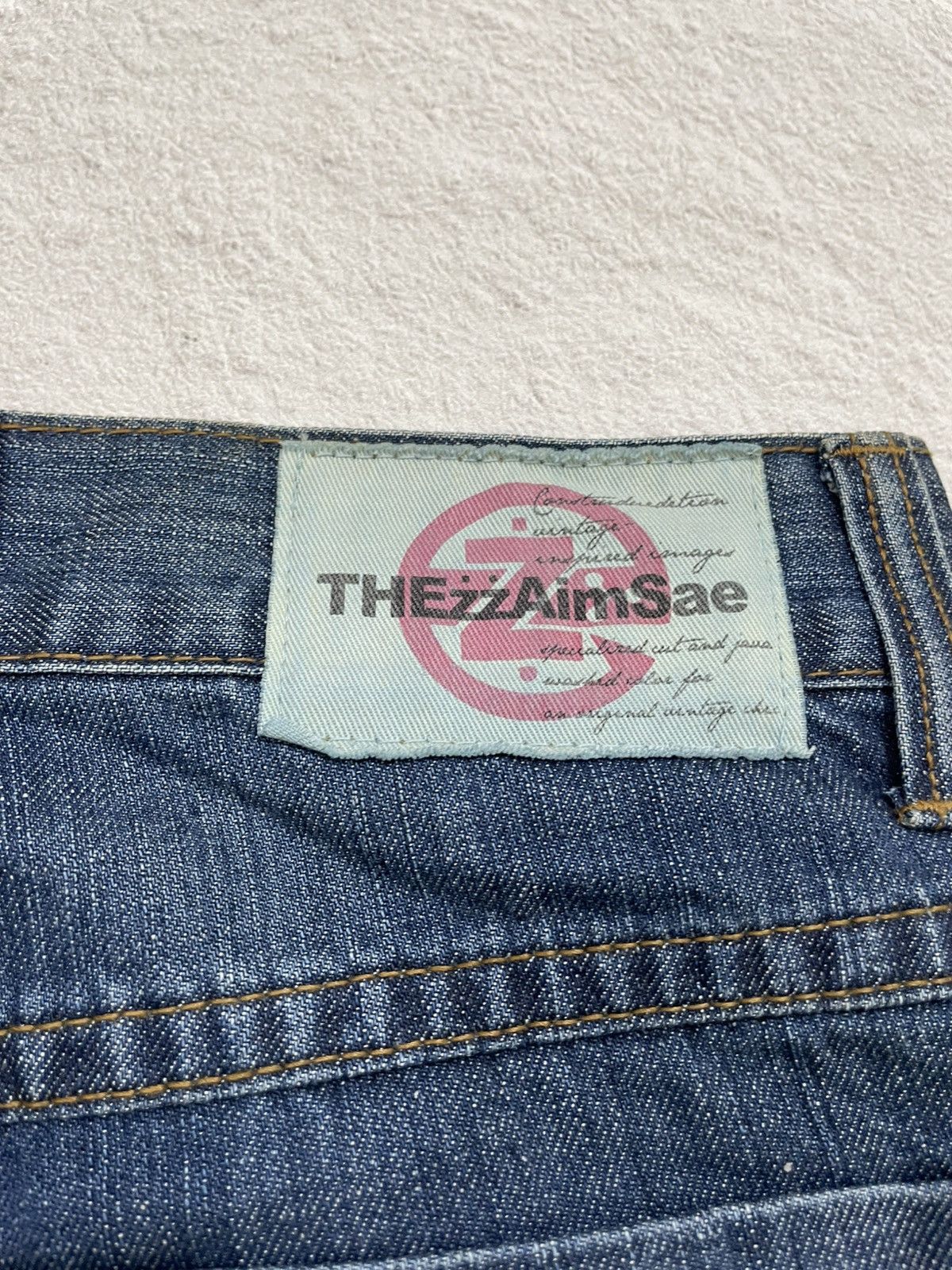 Japanese Brand 2000s Japanese Faded Bootcut Denim Stonewash Y2K Size US 29 - 12 Thumbnail