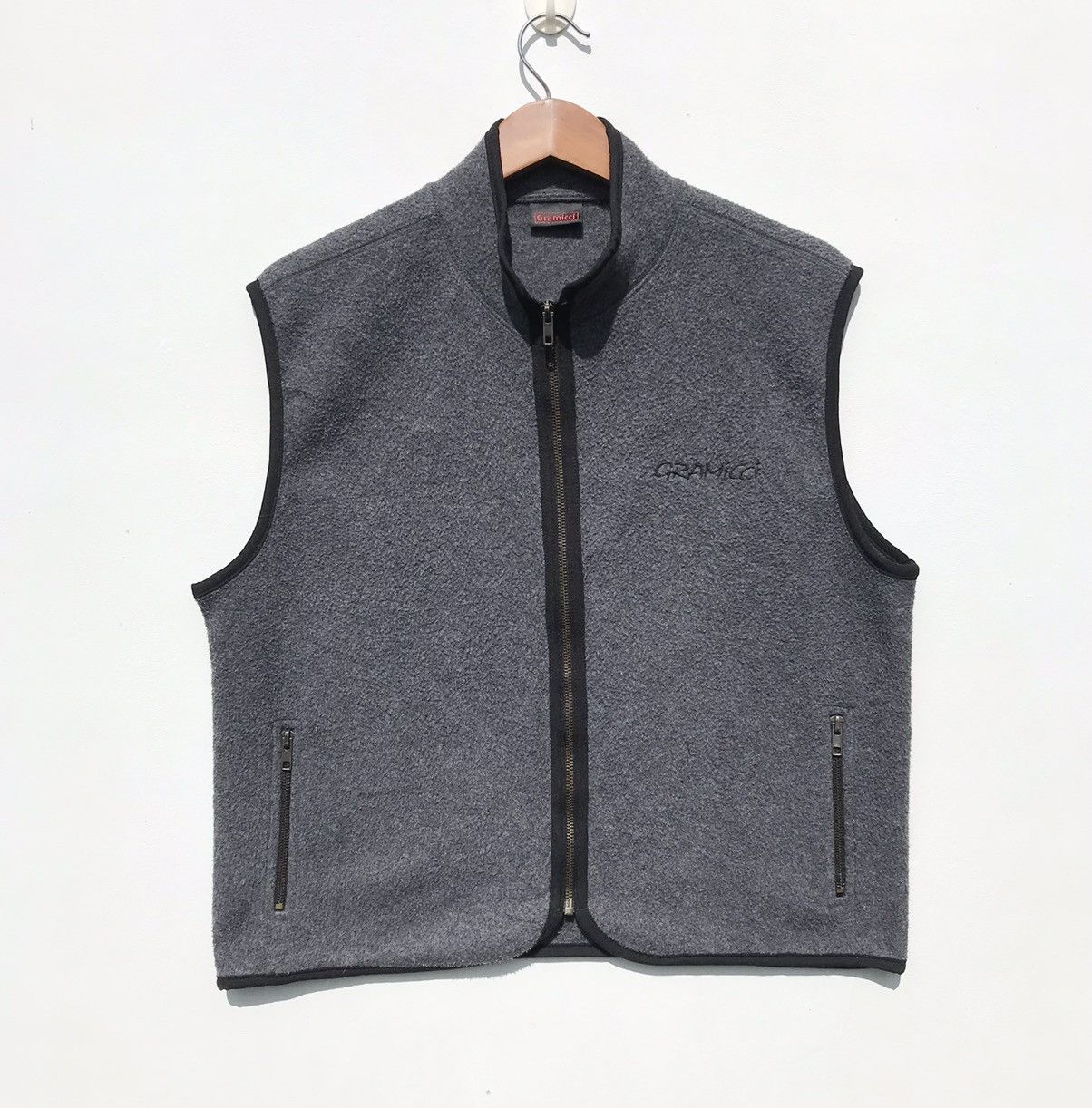 Gramicci Vintage 90s Gramicci Fleece Vest Gramicci Outdoor Size US M / EU 48-50 / 2 - 1 Thumbnail
