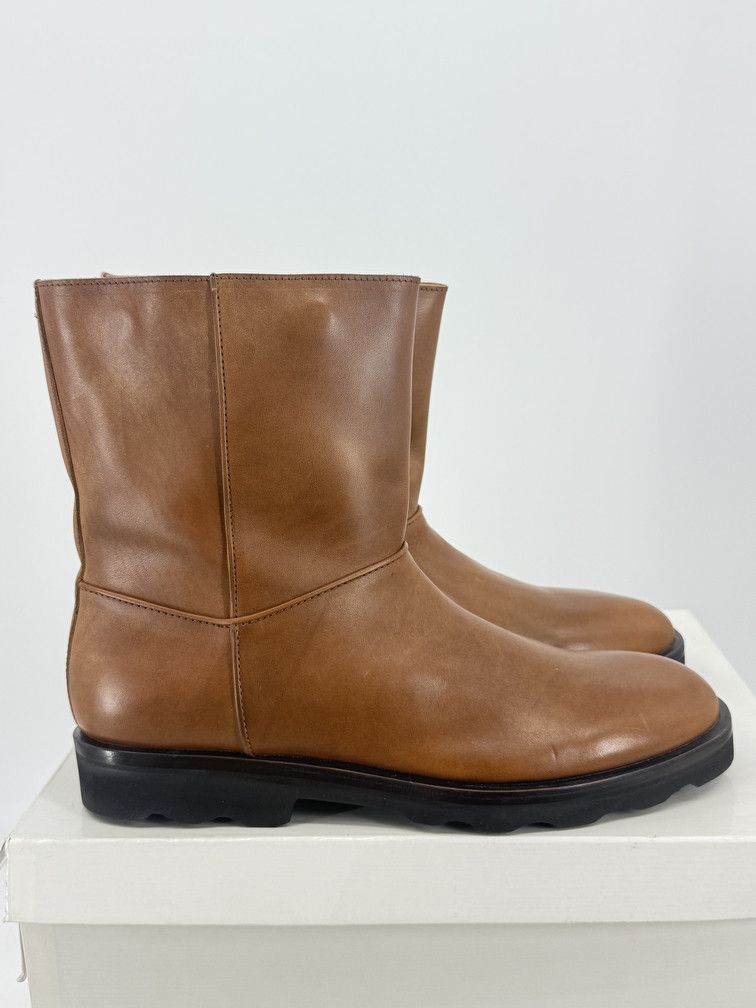 Maison Margiela Leather Moto Boot Size US 11 / EU 44 - 7 Thumbnail