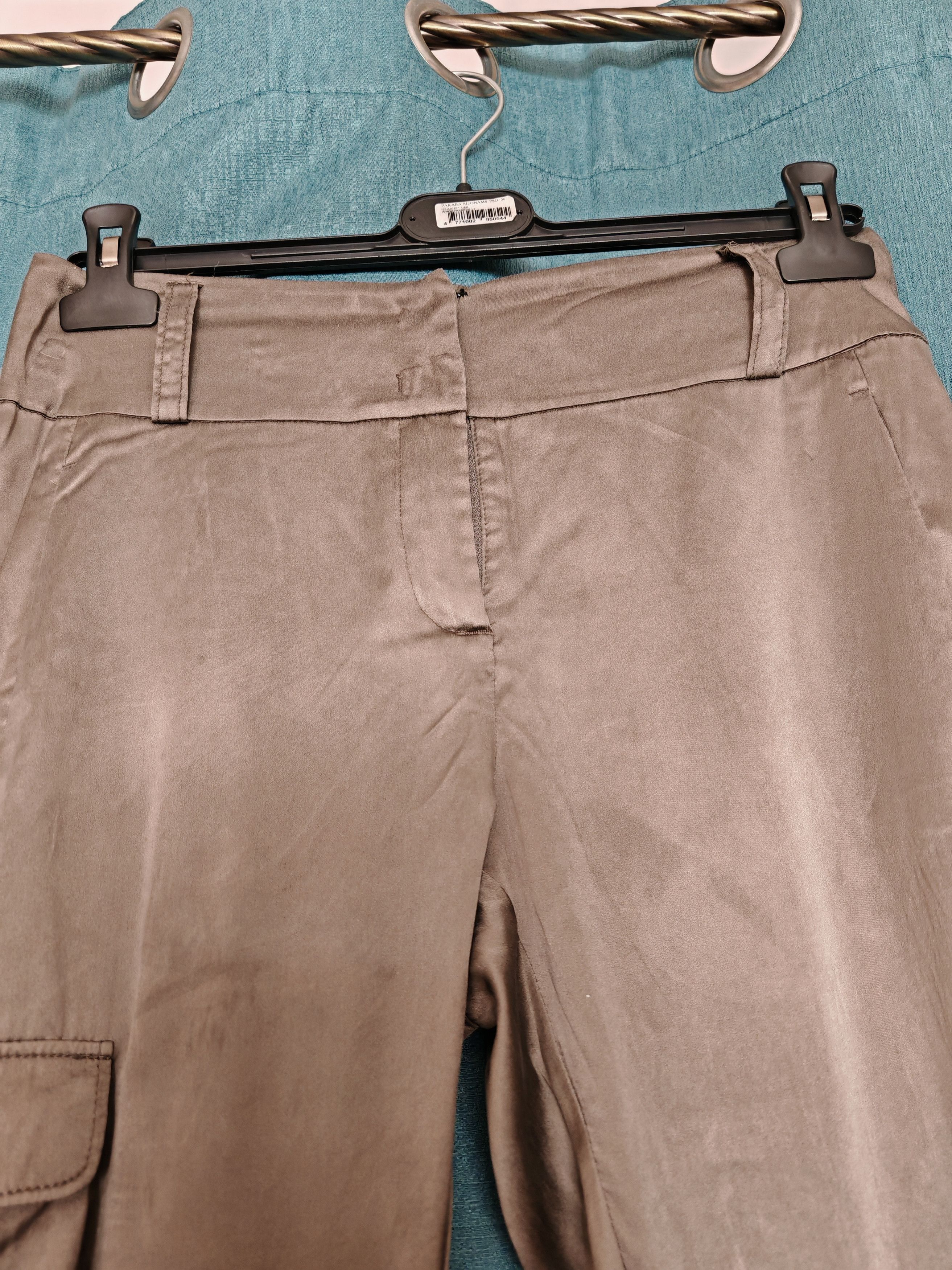 DOROTHEE SCHUMACHER × Vintage Vintage SCHUMACHER silk slim utility / cargo pants size XS Size 26" / US 2 / IT 38 - 3 Thumbnail