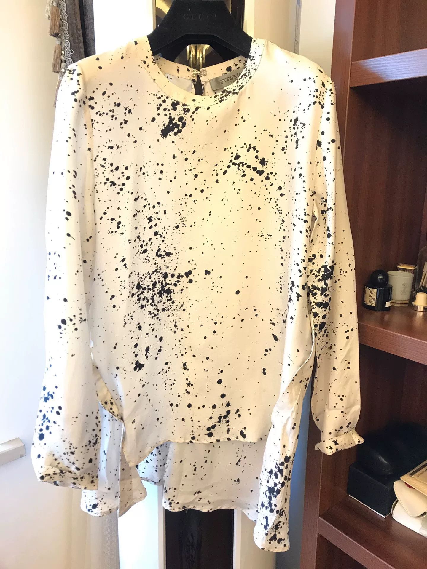 Sportmax Sportmax Women's Silk Long-Sleeve Top Size M / US 6-8 / IT 42-44 - 1 Thumbnail