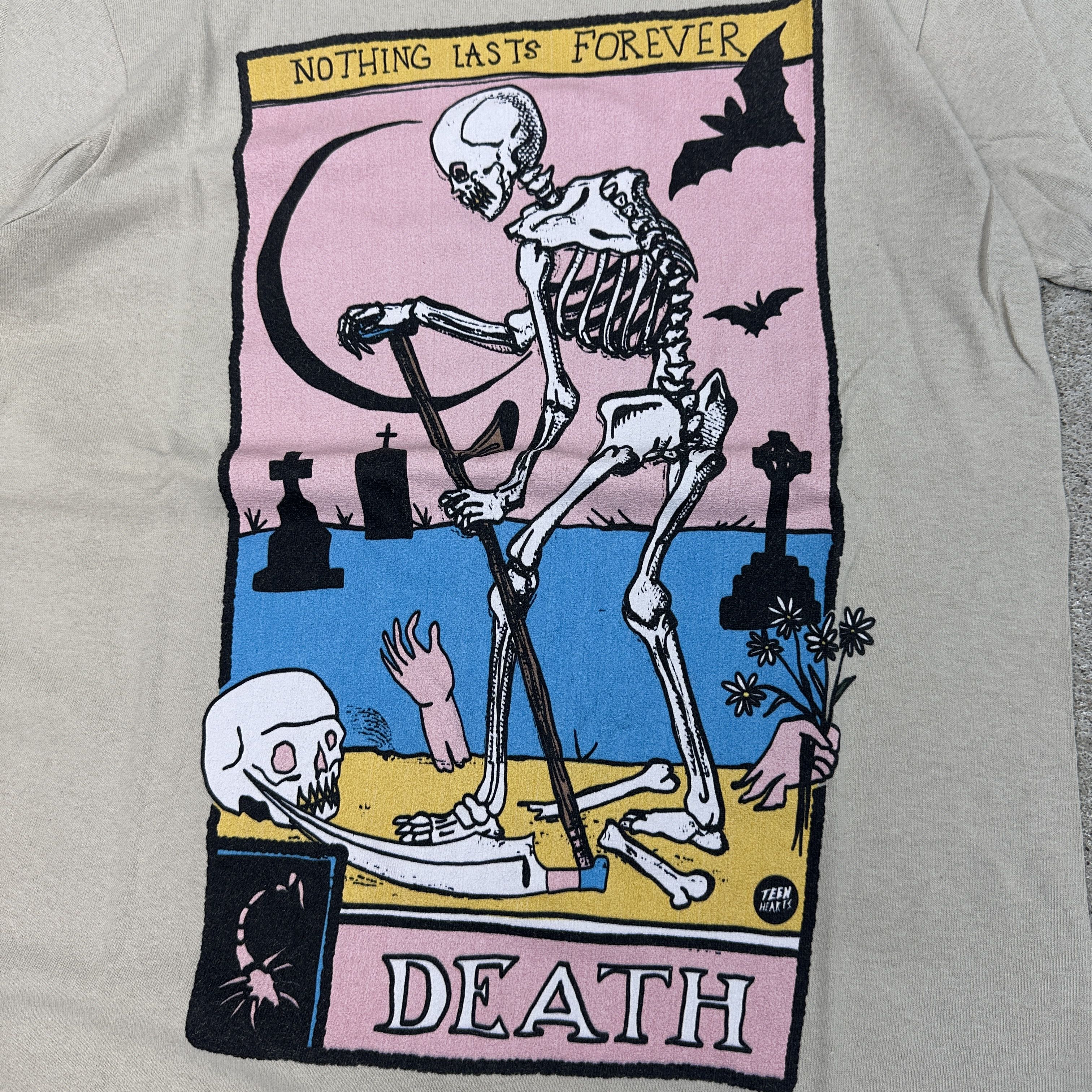 Vintage Vintage Streetwear Y2K Death Card T-shirt 00s Size US S / EU 44-46 / 1 - 2 Thumbnail