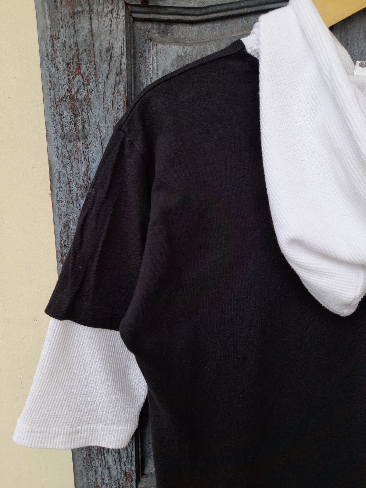 Japanese Brand Crayon Shincan Double Layer Hoodie Japanese Vintage Style Size US M / EU 48-50 / 2 - 13 Thumbnail