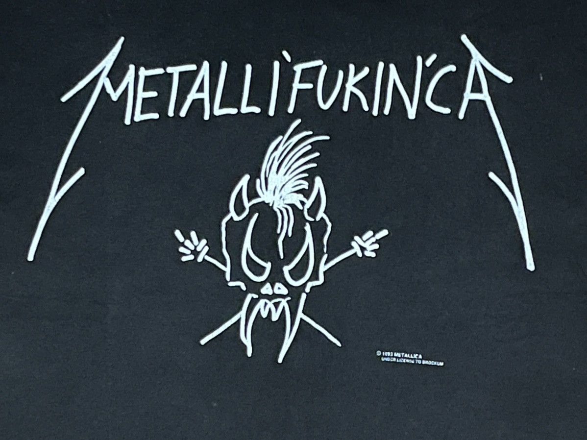 Band Tees × Metallica Metallica Metallifuckinca 1993 Size US L / EU 52-54 / 3 - 3 Thumbnail