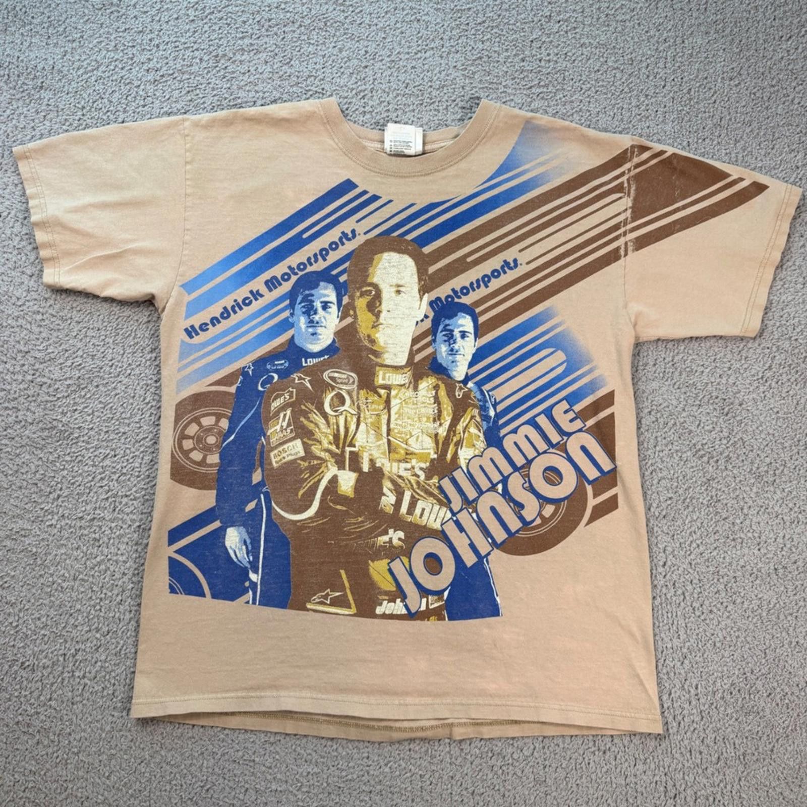 Chase Authentics Vintage Jimmie Johnson Hendrick Motorsports NASCAR T Shirt L Size US L / EU 52-54 / 3 - 1 Thumbnail