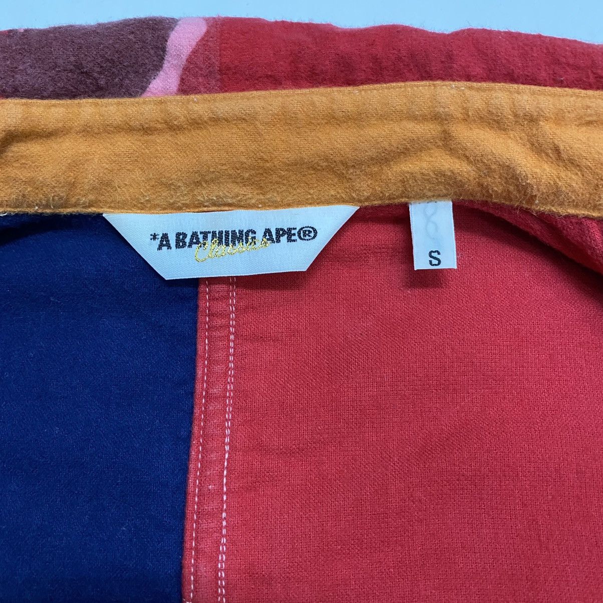 Bape ‼️YES‼️ A BATHING APE CAMO MULTI COLOUR BUTTON POLO SHIRT Size US S / EU 44-46 / 1 - 10 Thumbnail
