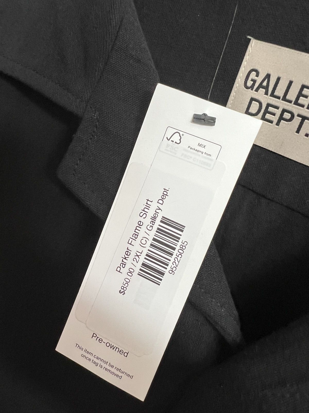 Gallery Dept. Parker Flame Shirt Size US XXL / EU 58 / 5 - 3 Thumbnail