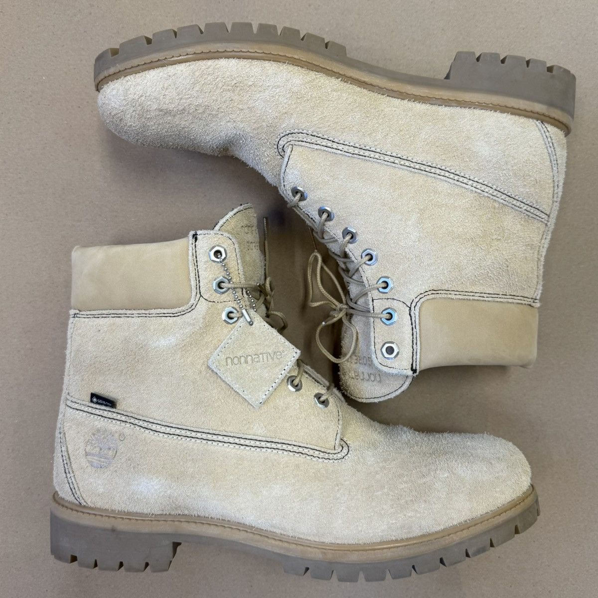 Nonnative × Timberland FINAL DROP Timberland Nonnative 6 in Boot - Light Beige Size US 13 / EU 46 - 2 Thumbnail