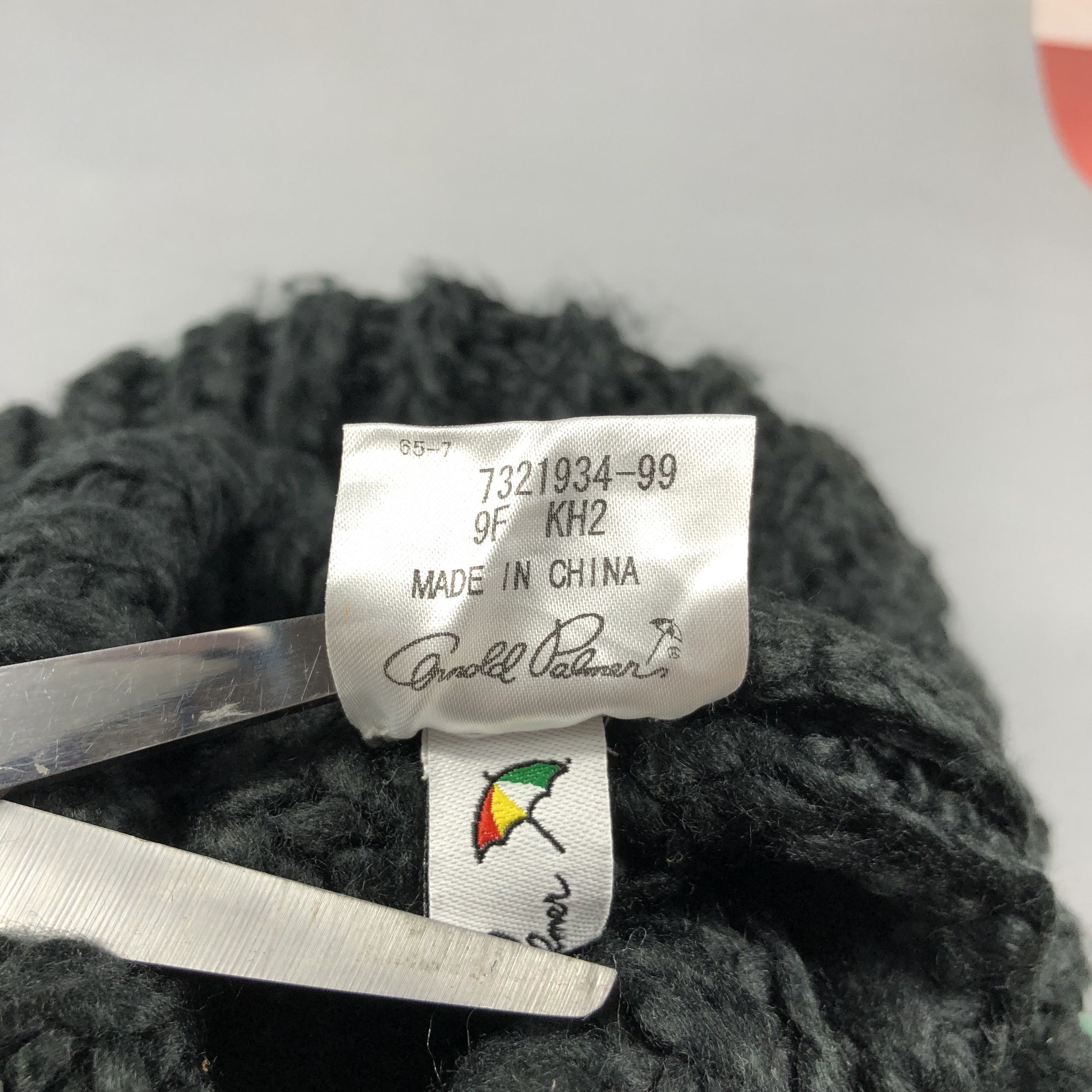 Vintage Arnold Palmer Knit Bobble Beanie Snowcap Snow Hat B877 Size ONE SIZE - 5 Thumbnail