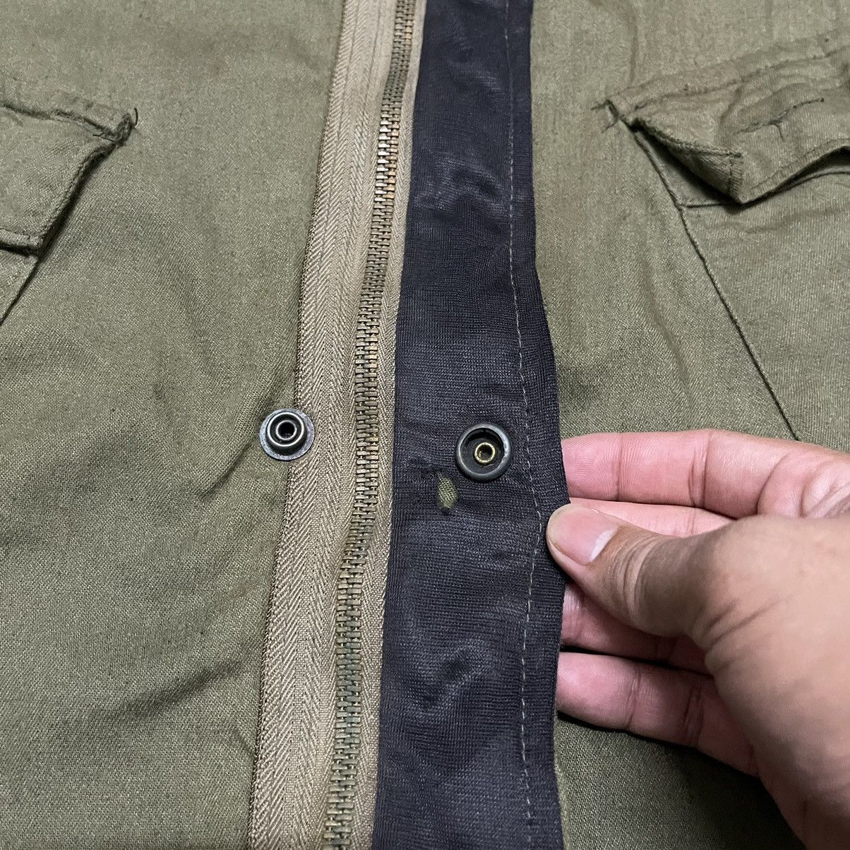 Army Of Me Vintage 70’s US Military Chemical Suit Jacket Size US XL / EU 56 / 4 - 10 Thumbnail