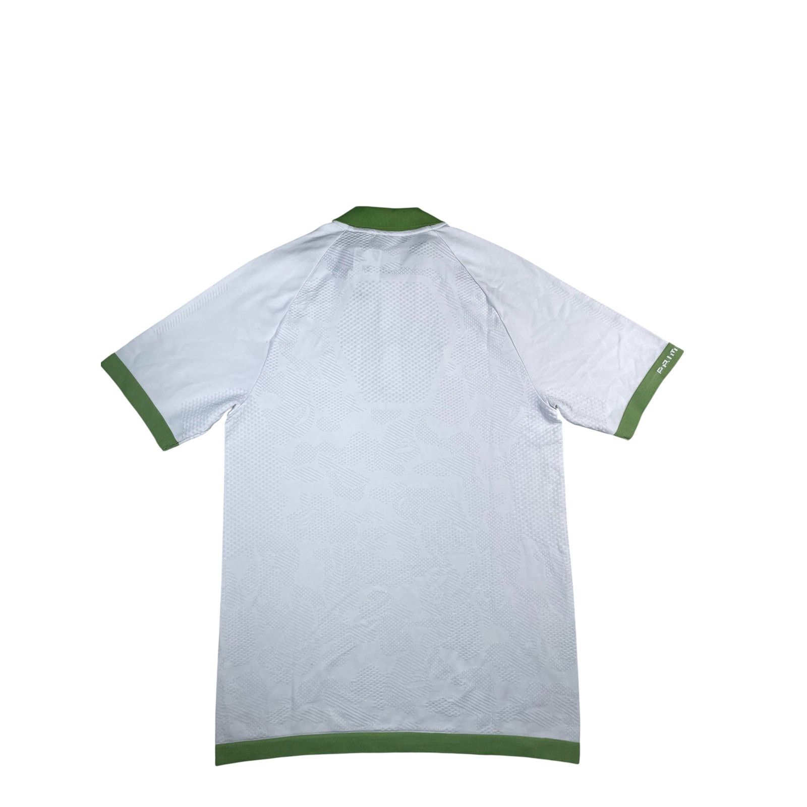 Bape Bape Adidas White & Green Button Up Polo Shirt Size US XS / EU 42 / 0 - 2 Thumbnail