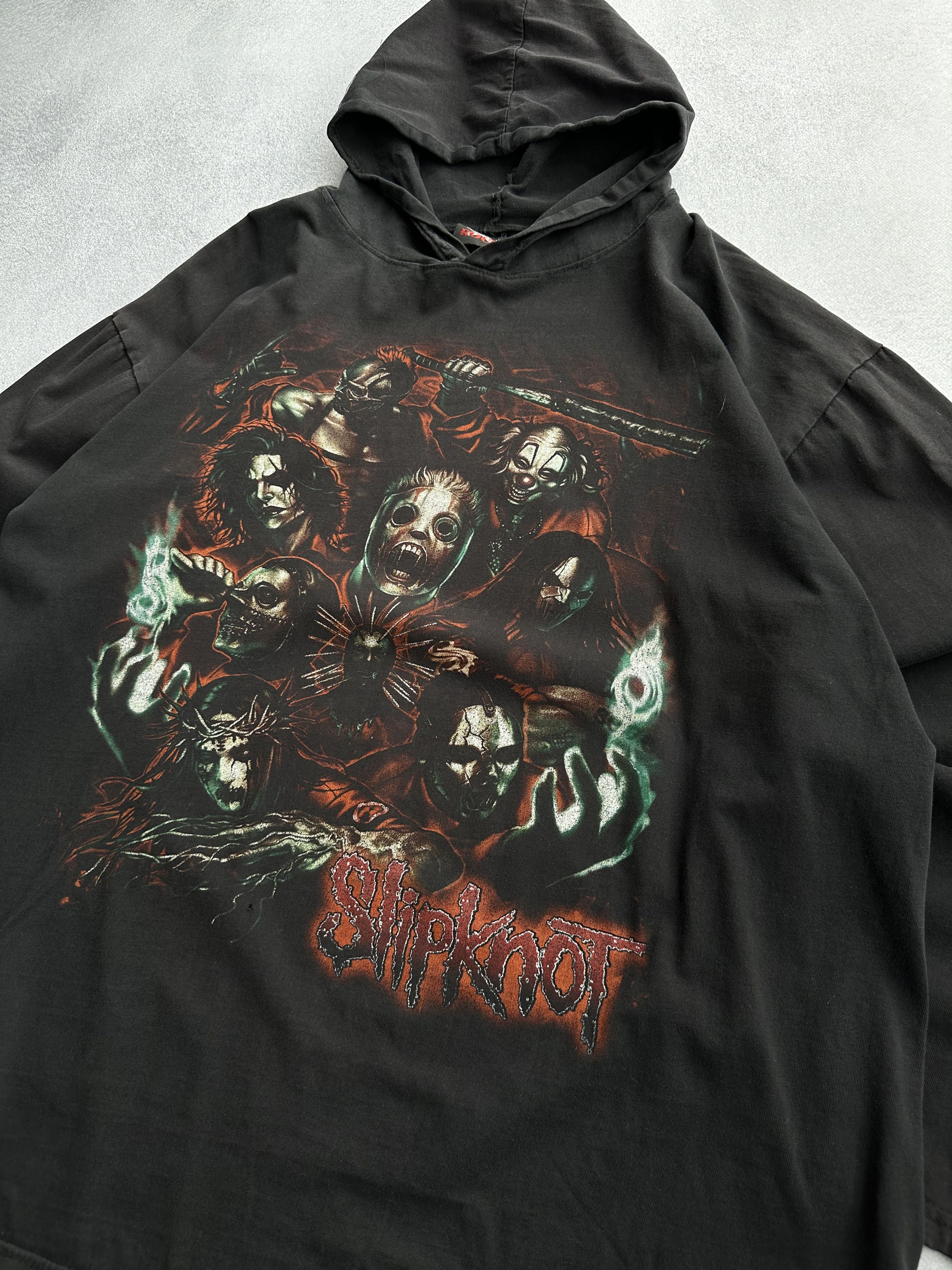 Band Tees × Vintage Vintage Slipknot Rock Band Light Hoodie Size US XL / EU 56 / 4 - 5 Thumbnail