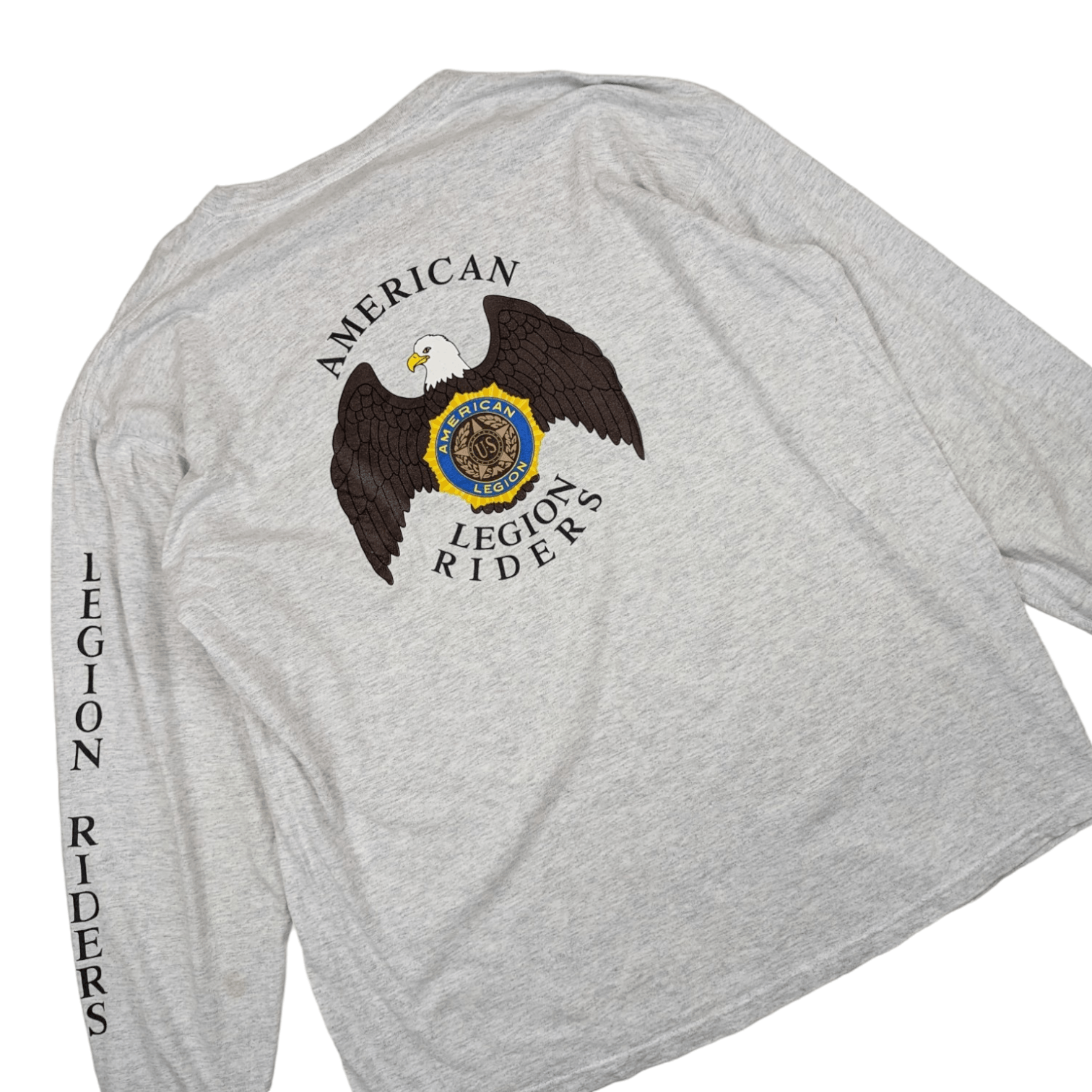 Harley Davidson LEGION RIDERS Harley Motorcycle Club Long Sleeve T-Shirt Size US XL / EU 56 / 4 - 6 Thumbnail