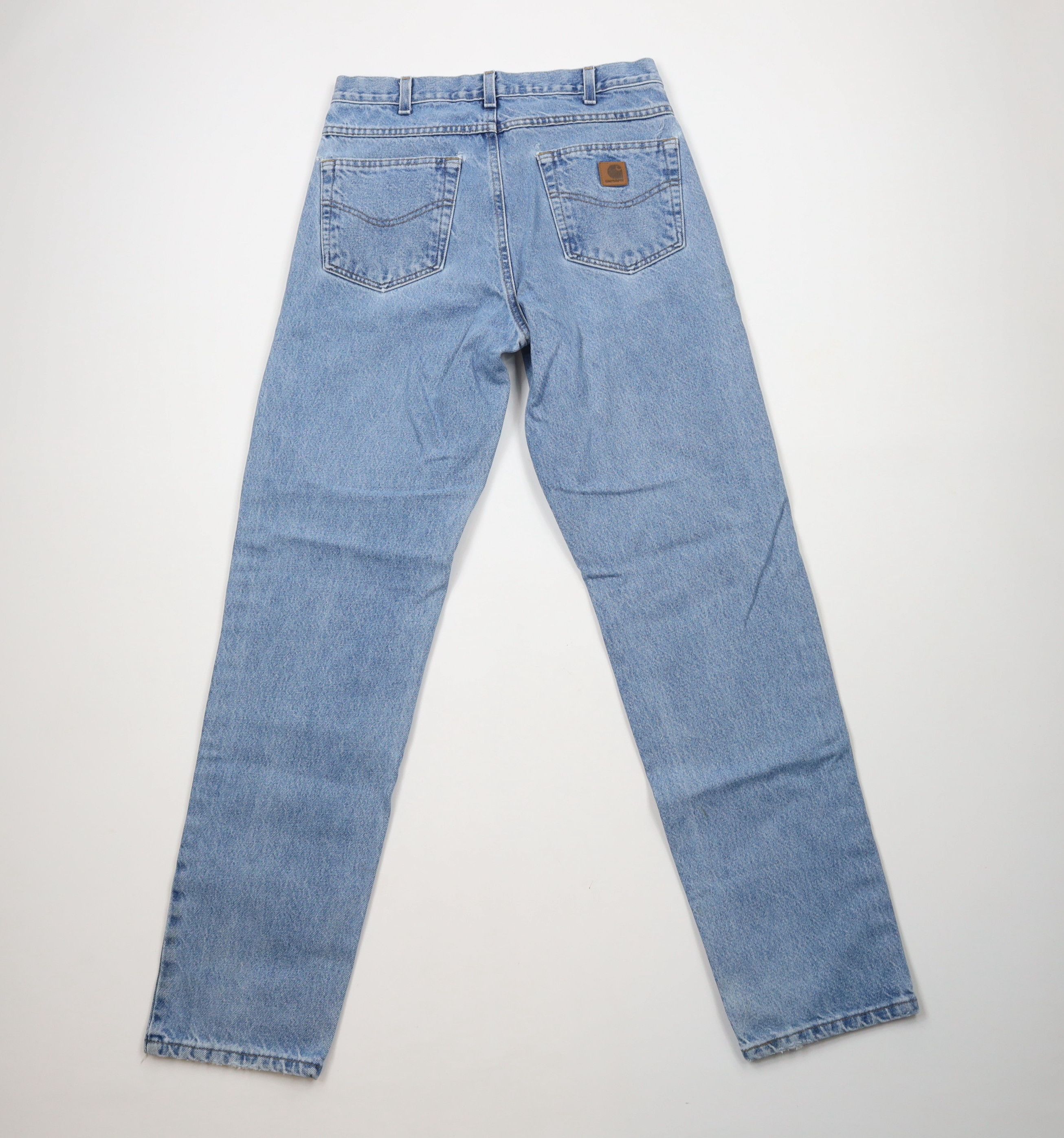 Carhartt × Vintage Vintage Y2K Carhartt Spell Out Relaxed Fit Denim Jeans Size US 32 / EU 48 - 10 Thumbnail