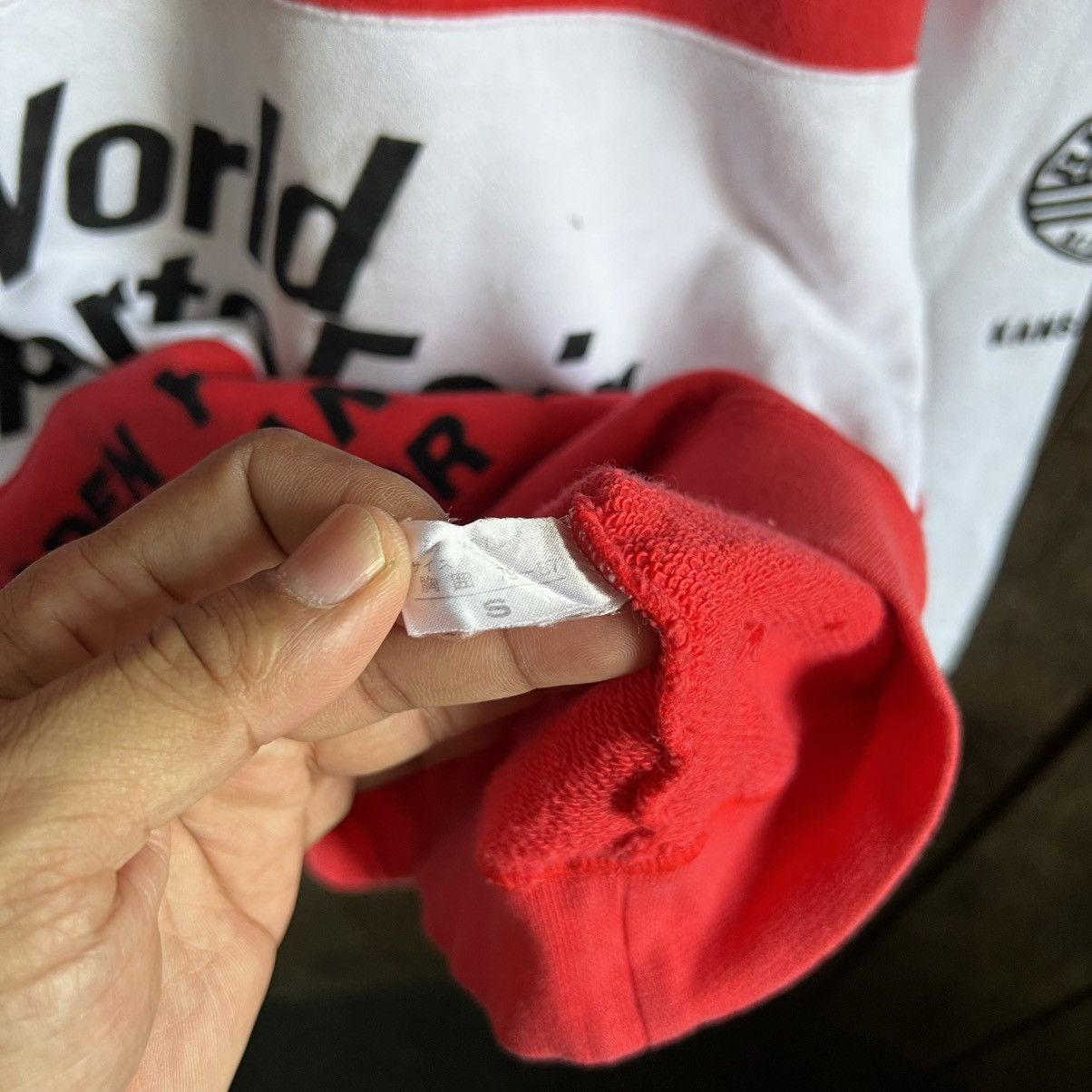 Kansai Yamamoto × Vintage Vintage Kansai Sport “World Sport Fair” crewneck Size US S / EU 44-46 / 1 - 4 Thumbnail