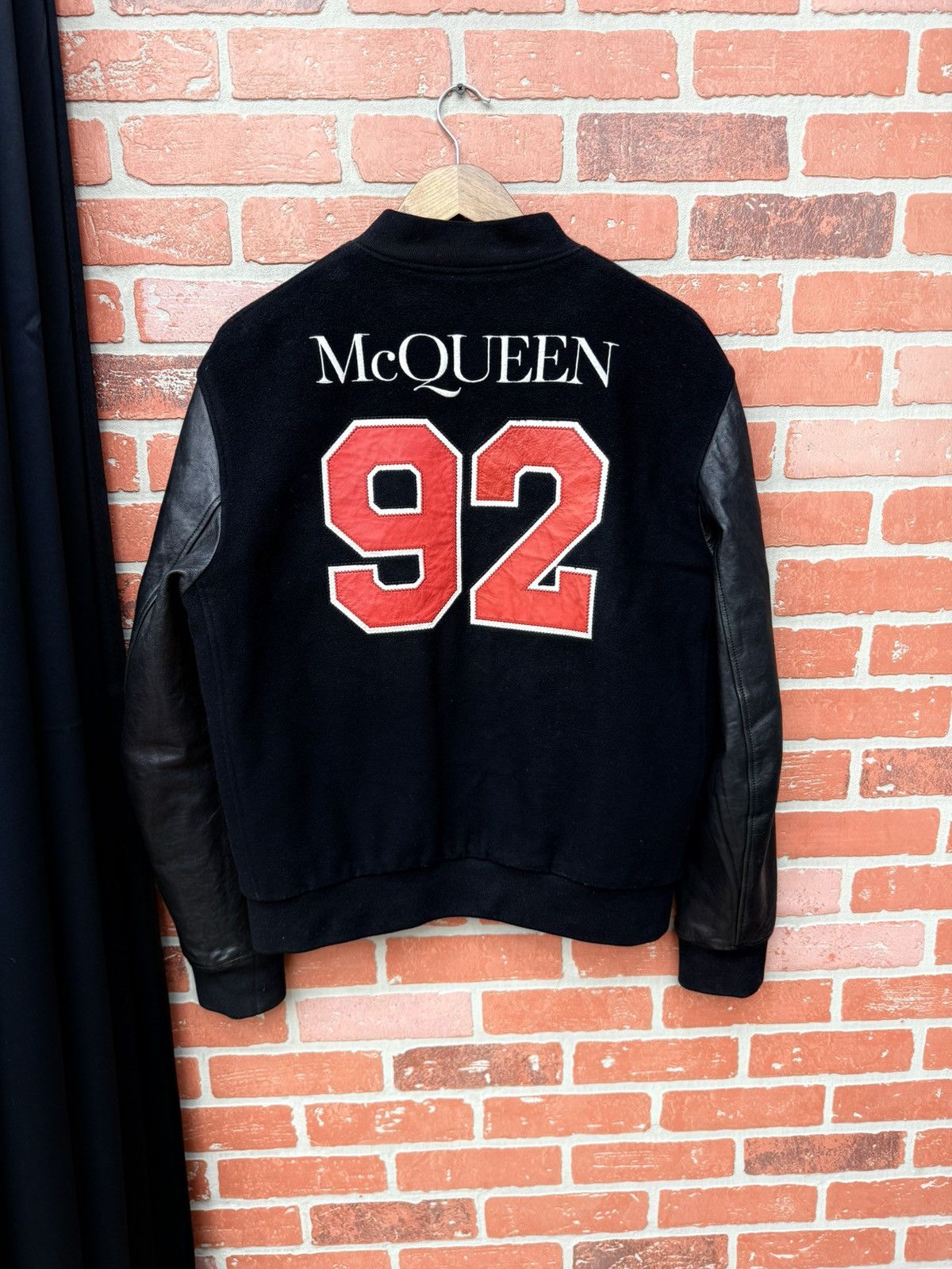 Alexander McQueen Alexander McQueen Mainline "92" Varsity Jacket Wool Size 50 Size US M / EU 48-50 / 2 - 6 Thumbnail