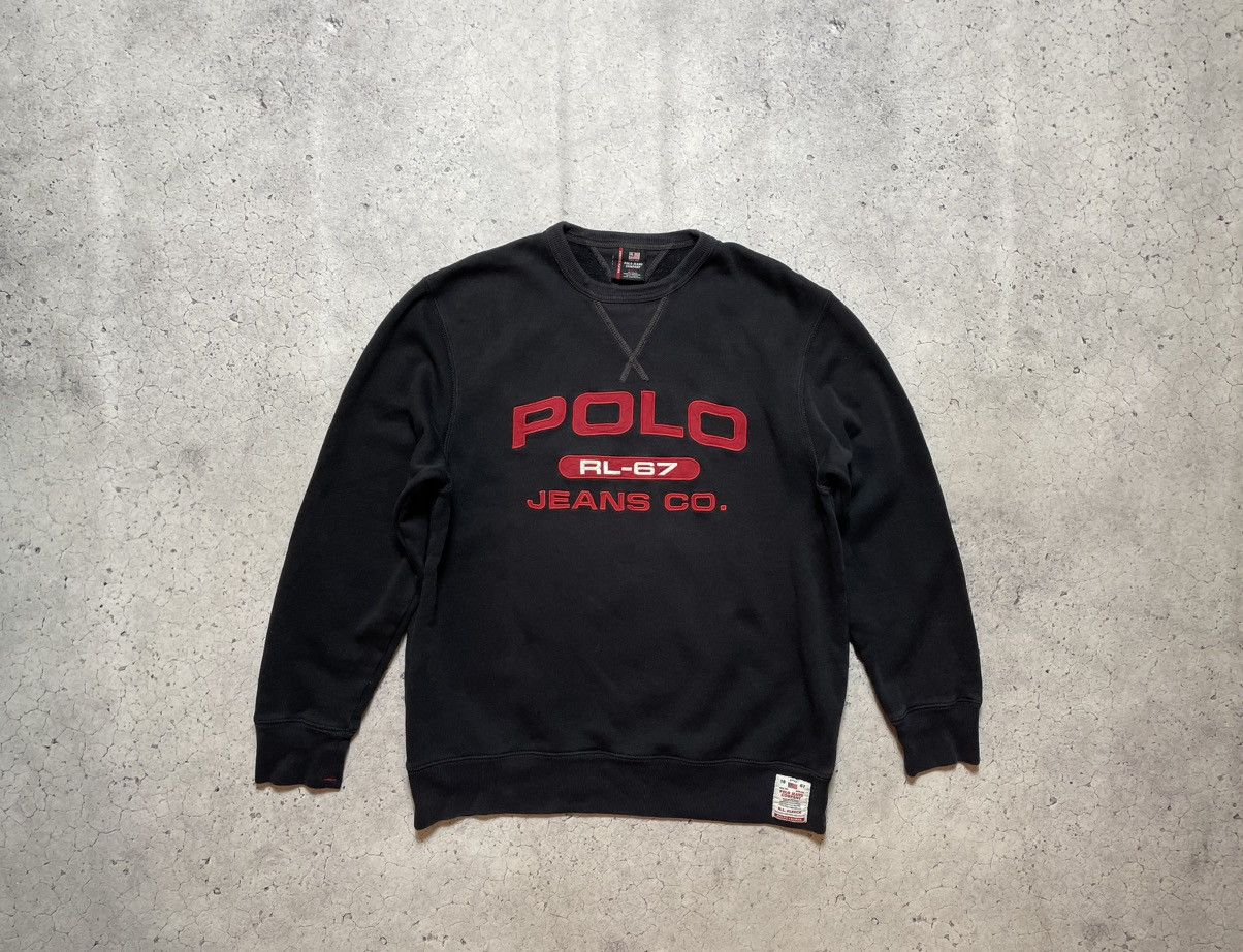 Polo Ralph Lauren Vintage Polo Ralph Lauren Jeans Company Sweatshirt RL-67 Y2K Size US S / EU 44-46 / 1 - 1 Thumbnail